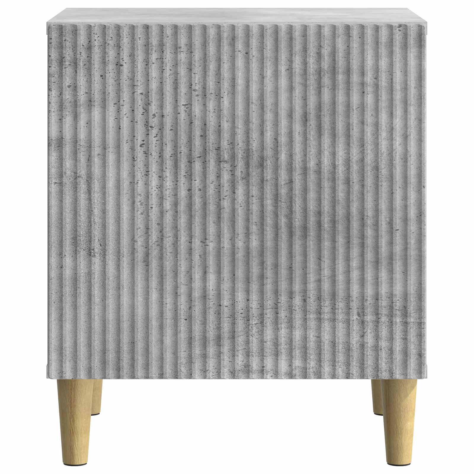 Cabinet de chevet 2 pcs Gris béton 43 x 34,5 x 50 cm - XIOS