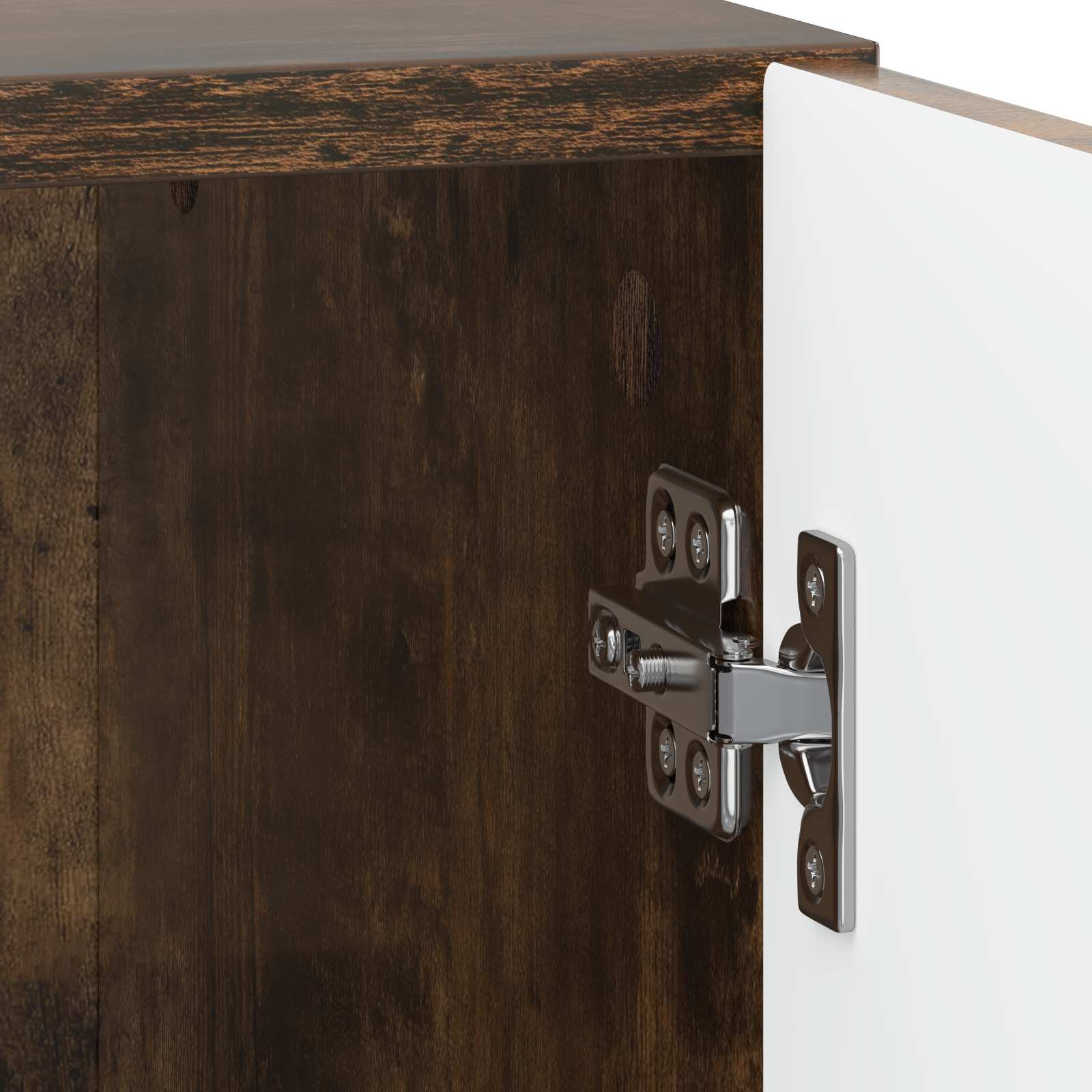 Cabinet de chevet 2 pcs Chêne fumé 43 x 34,5 x 50 cm - XIOS