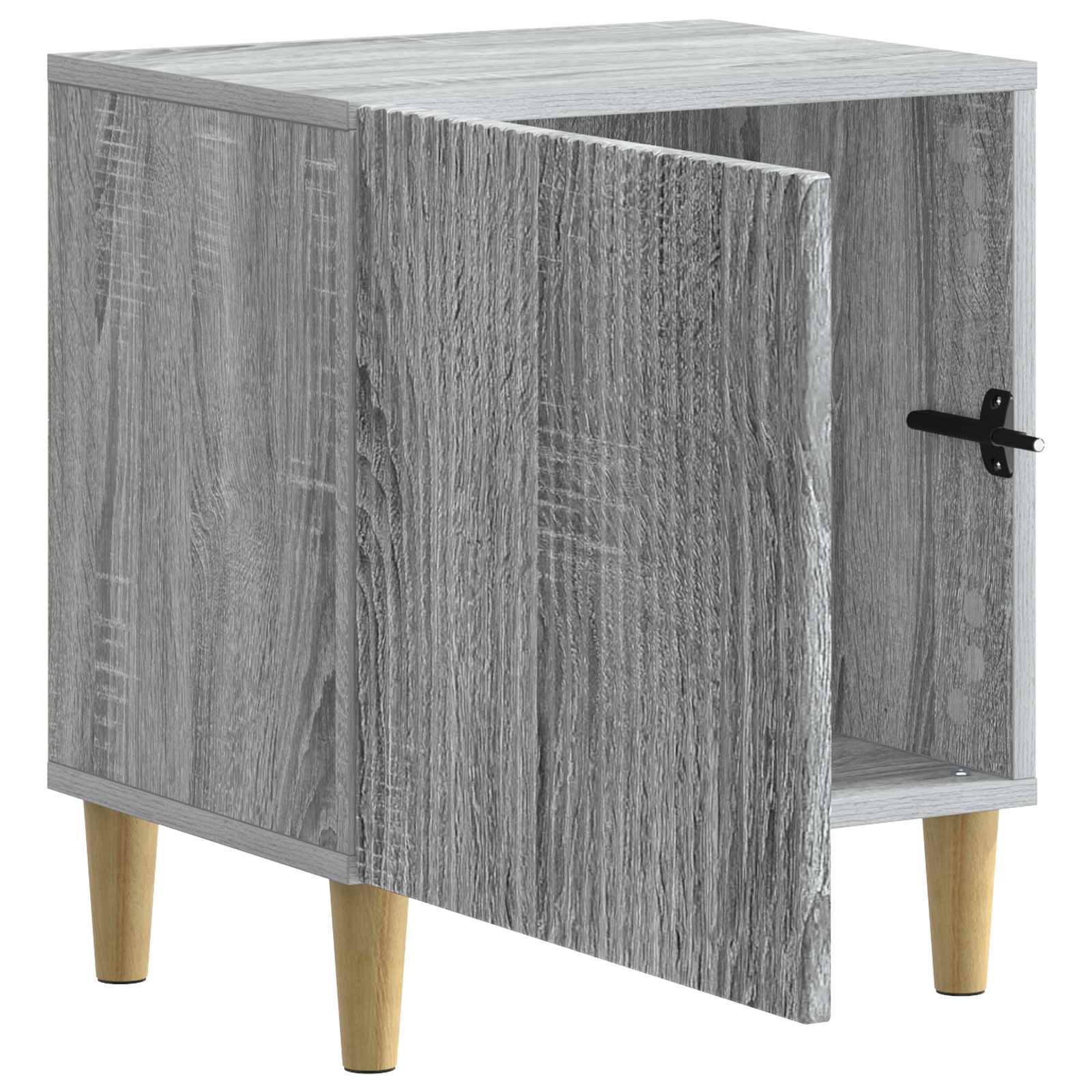 Cabinet de chevet 2 pcs Sonoma gris 43 x 34,5 x 50 cm - XIOS