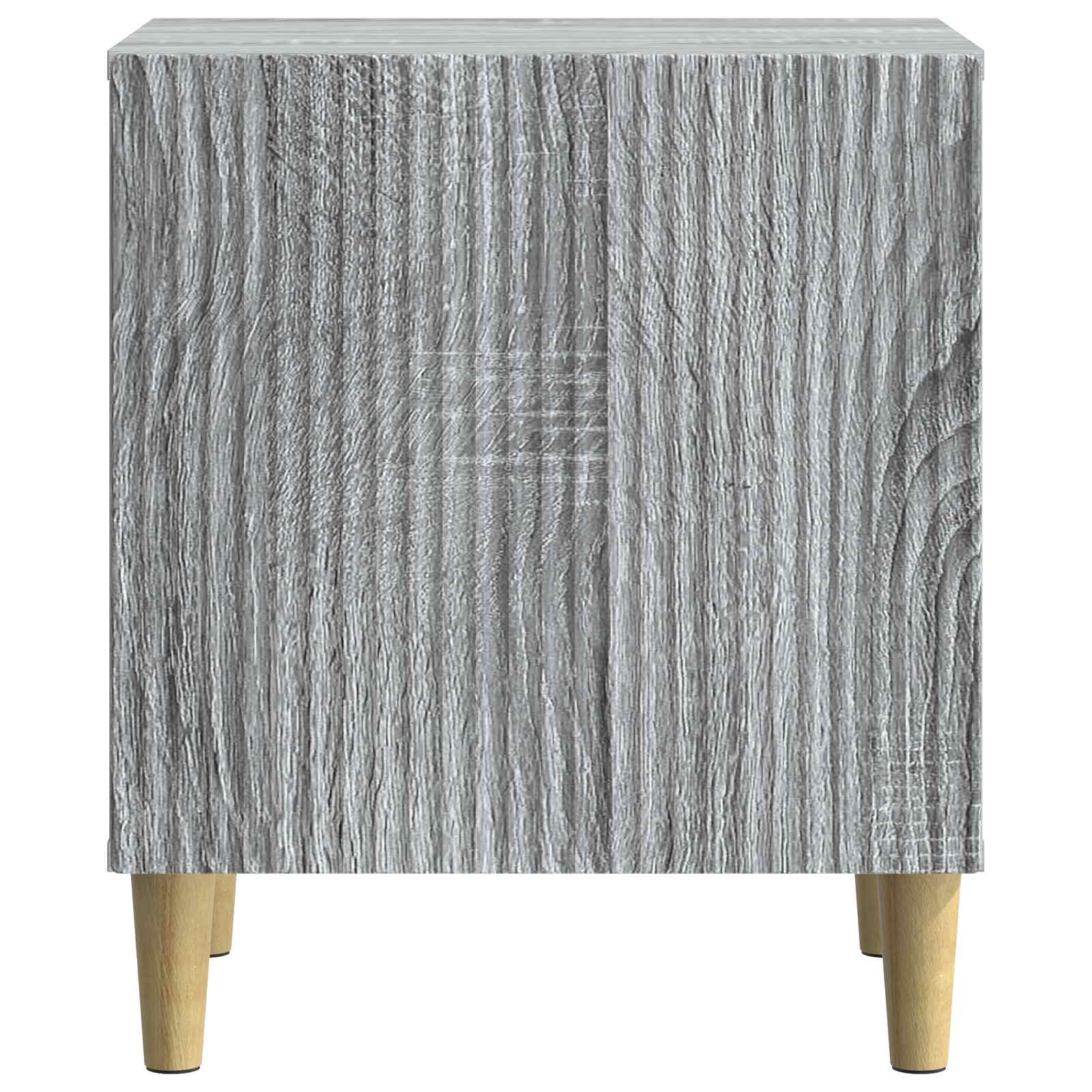 Cabinet de chevet 2 pcs Sonoma gris 43 x 34,5 x 50 cm - XIOS