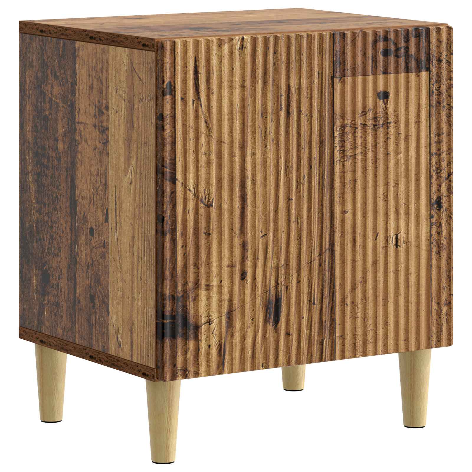 Cabinet de chevet 2 pcs Bois ancien 43 x 34,5 x 50 cm - XIOS
