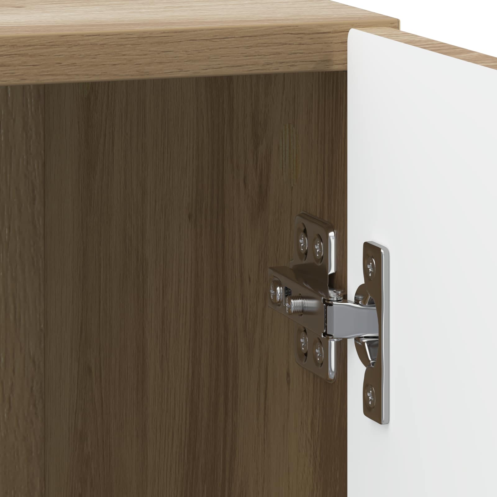 Cabinet de chevet 2 pcs Chêne artisanal 43 x 34,5 x 50 cm - XIOS