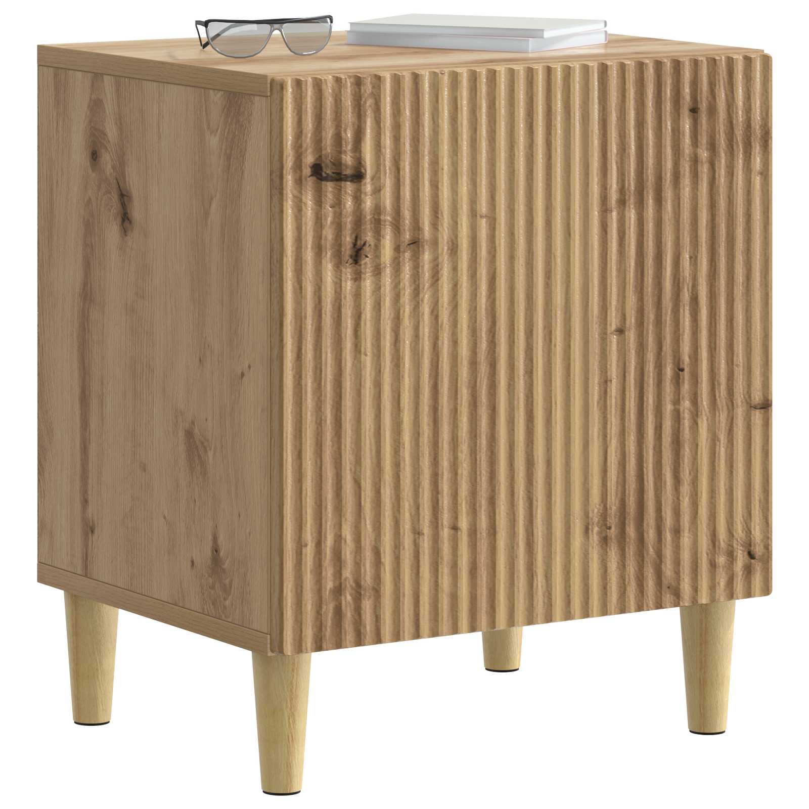 Cabinet de chevet 2 pcs Chêne artisanal 43 x 34,5 x 50 cm - XIOS