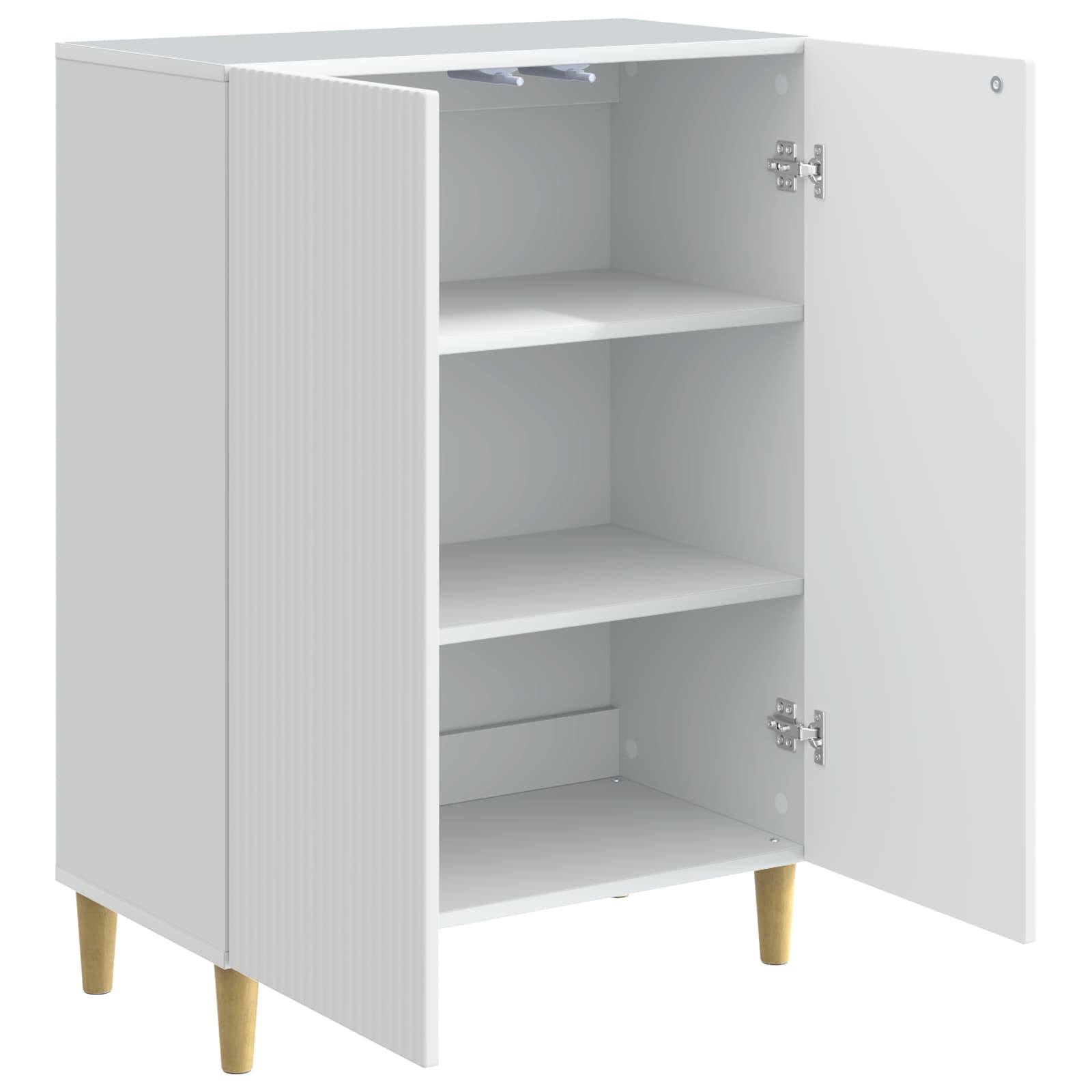 Buffet Blanc 66 x 34,5 x 90 cm Bois d'ingénierie - XIOS