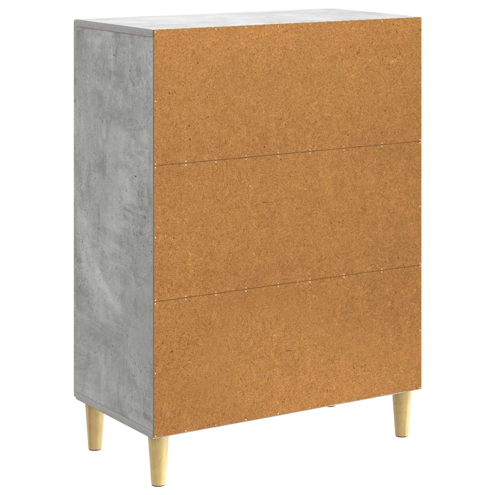Buffet Gris béton 66 x 34,5 x 90 cm Bois d'ingénierie - XIOS