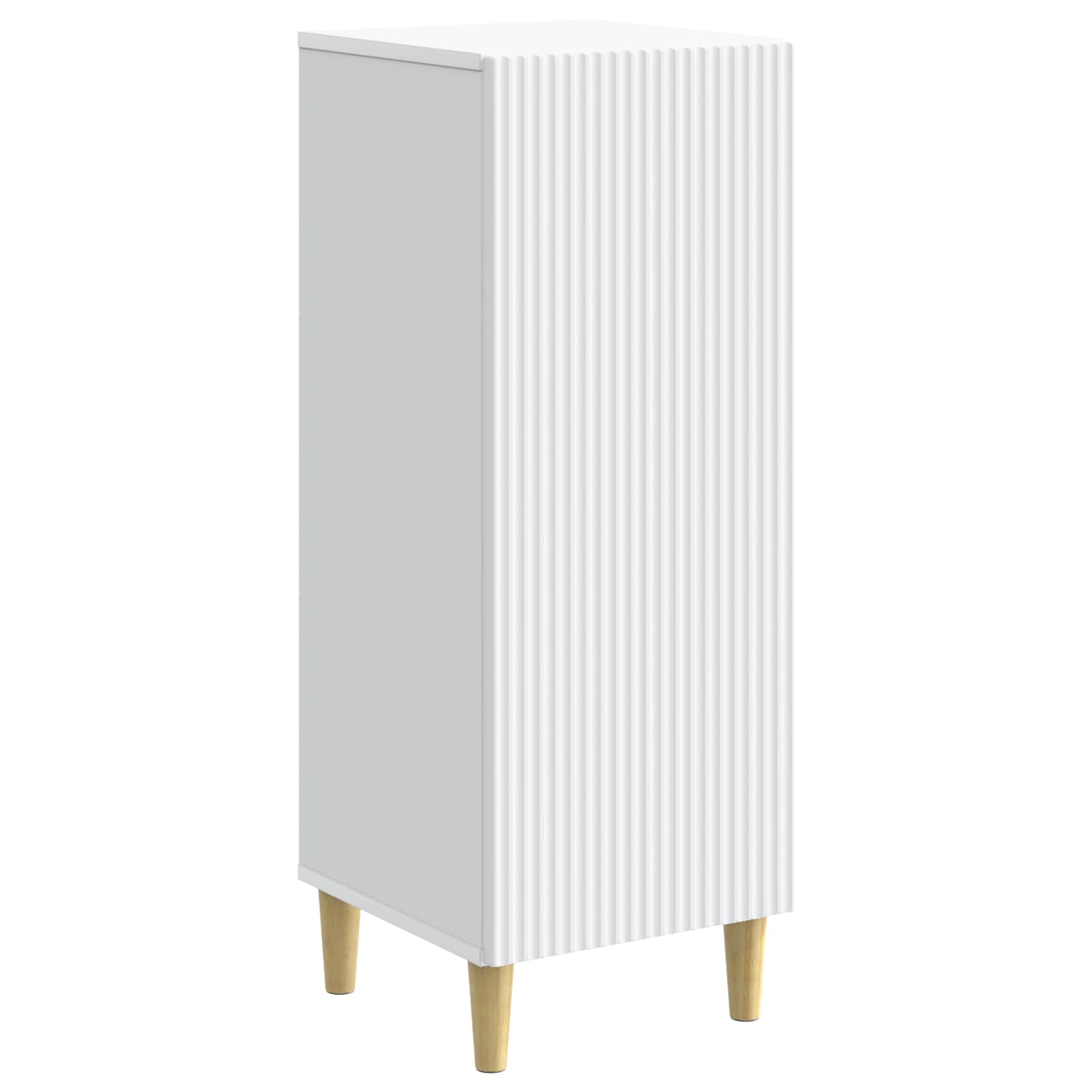 Buffet Blanc 33 x 34,5 x 90 cm Bois d'ingénierie - XIOS