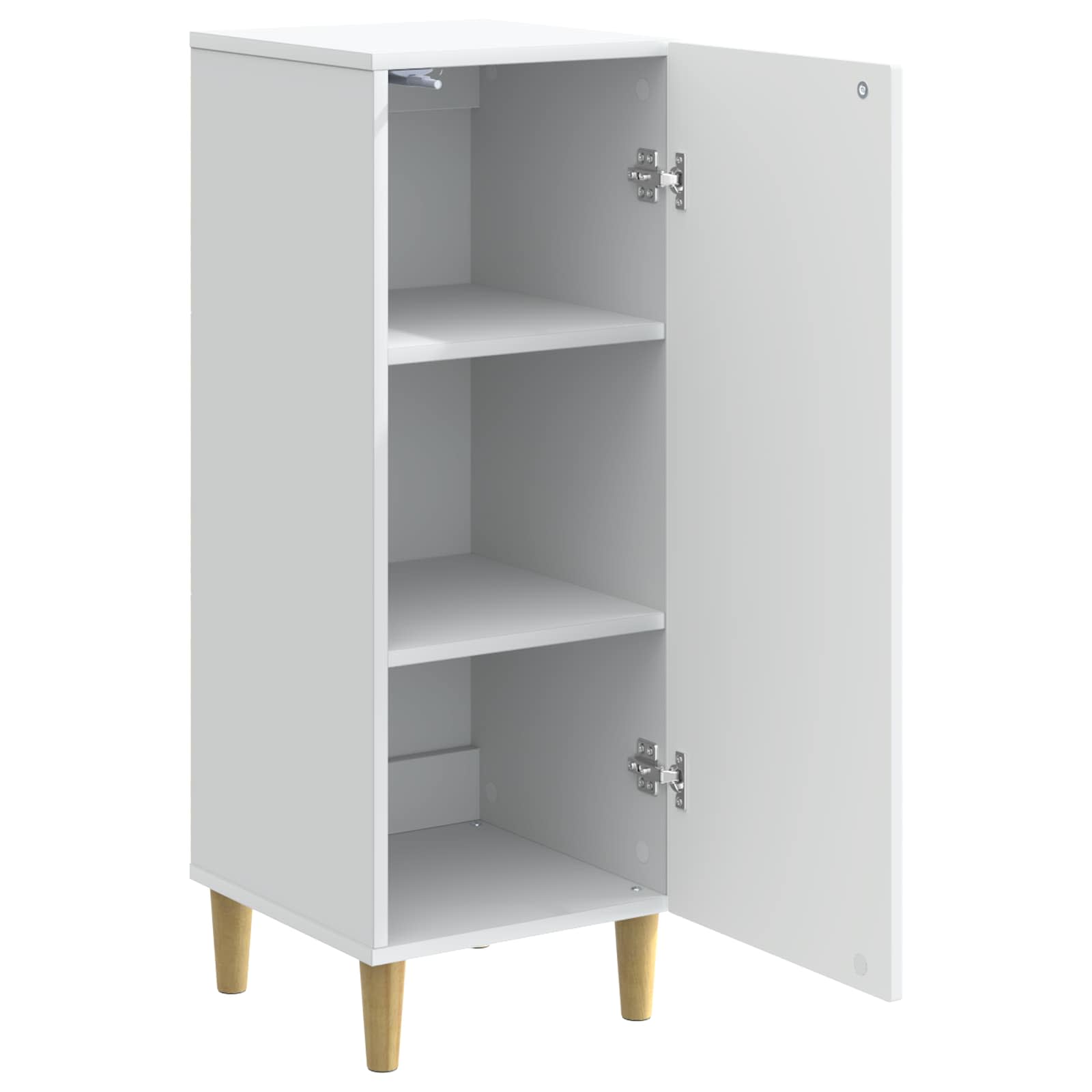 Buffet Blanc 33 x 34,5 x 90 cm Bois d'ingénierie - XIOS