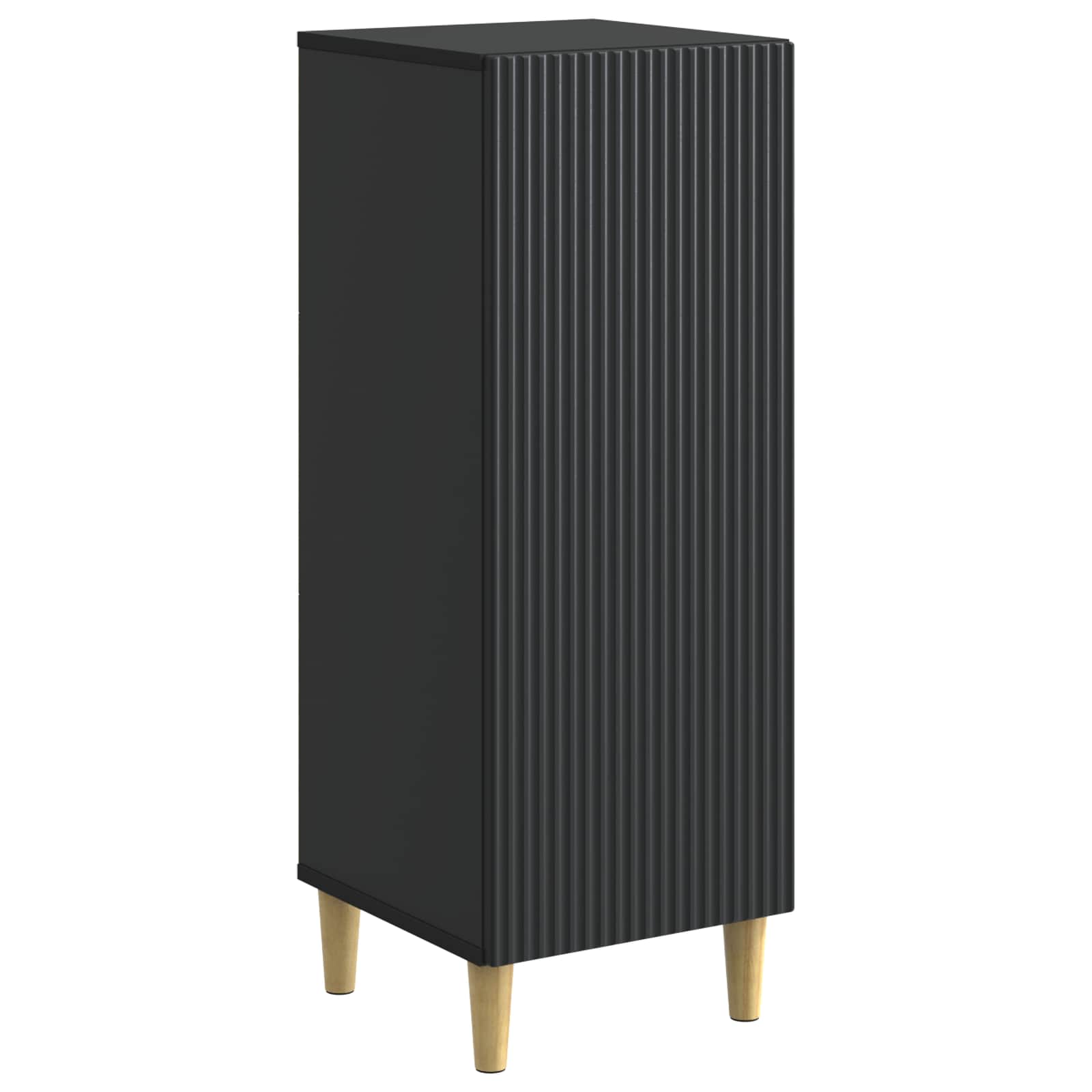 Buffet Noir 33 x 34,5 x 90 cm Bois d'ingénierie - XIOS