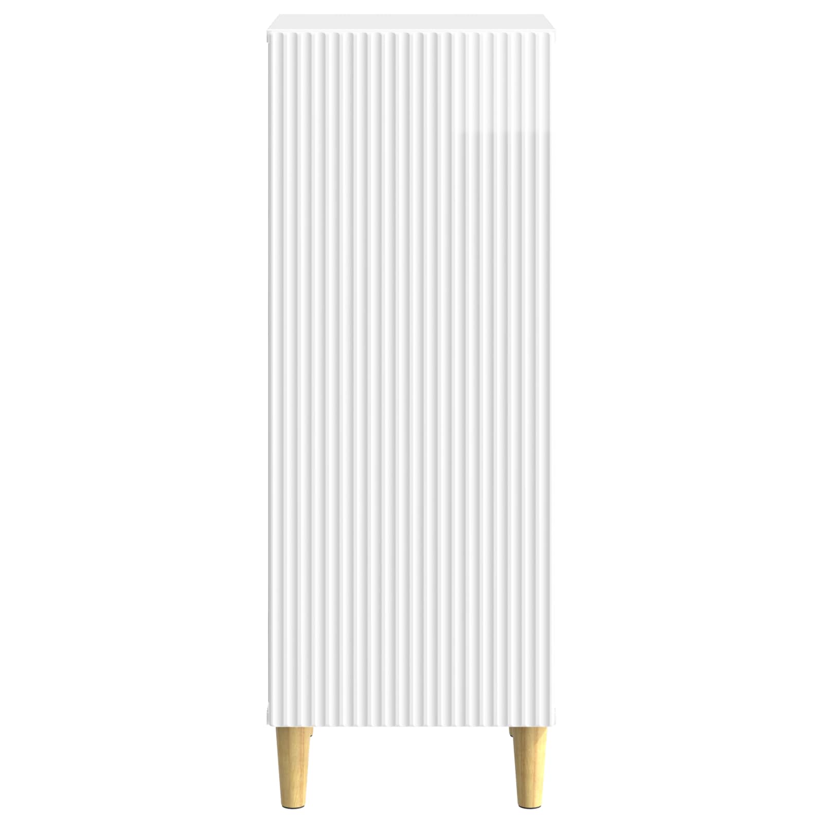 Buffet Blanc brillant 33 x 34,5 x 90 cm Bois d'ingénierie - XIOS