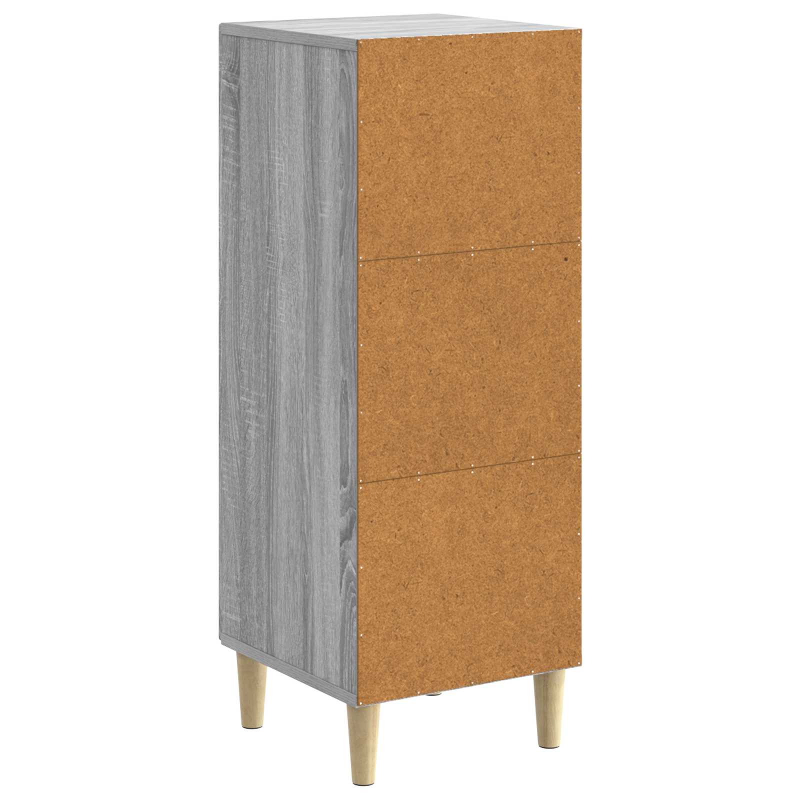 Buffet Sonoma gris 33 x 34,5 x 90 cm Bois d'ingénierie - XIOS