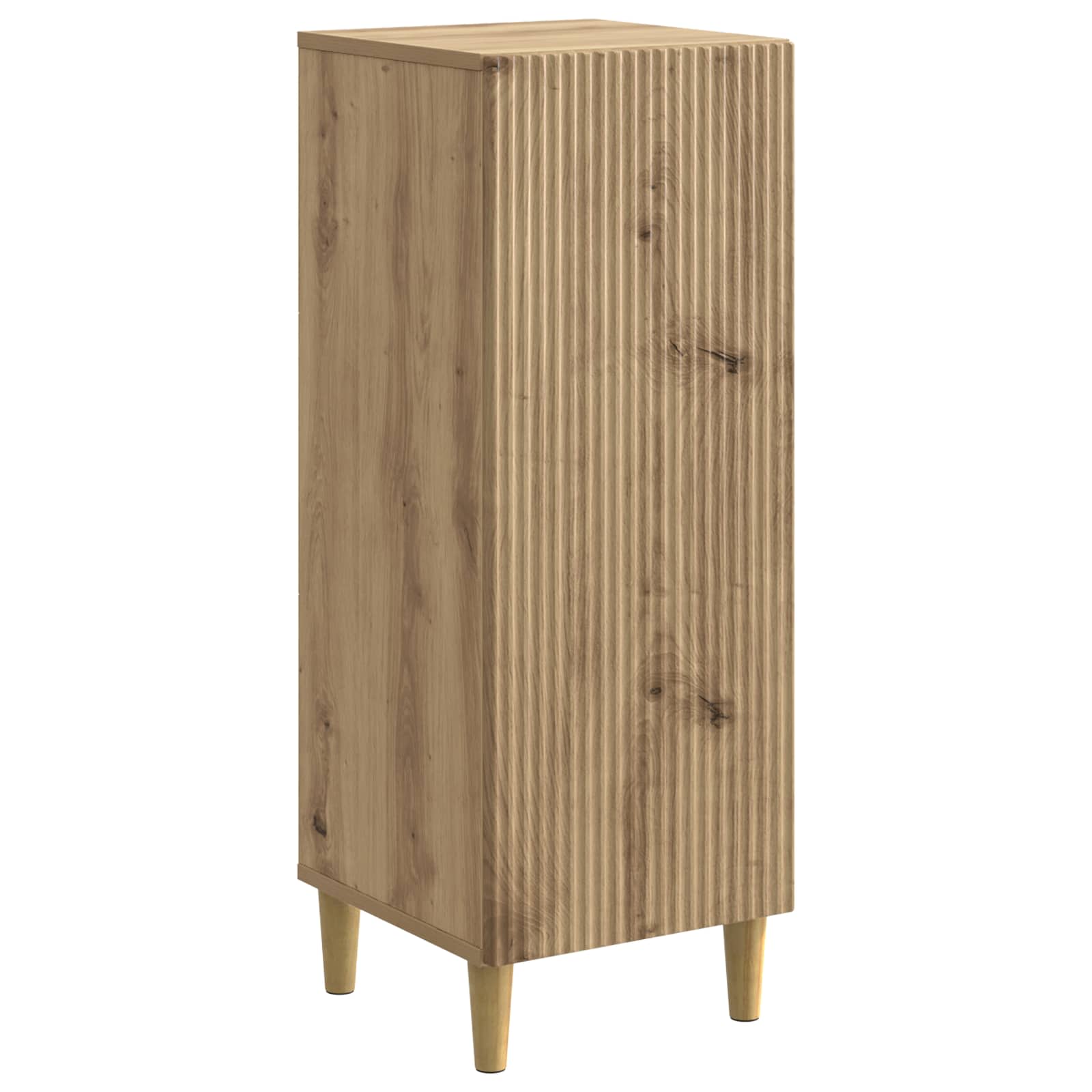 Buffet Chêne artisanal 33 x 34,5 x 90 cm Bois d'ingénierie - XIOS