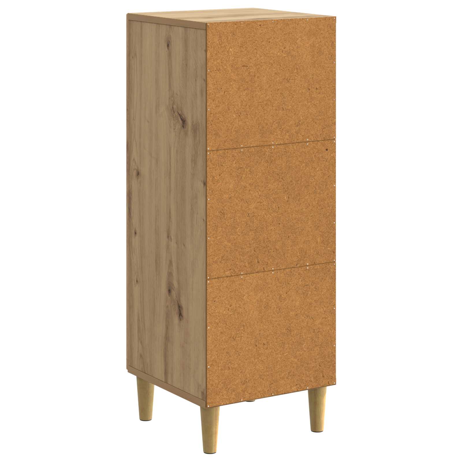 Buffet Chêne artisanal 33 x 34,5 x 90 cm Bois d'ingénierie - XIOS