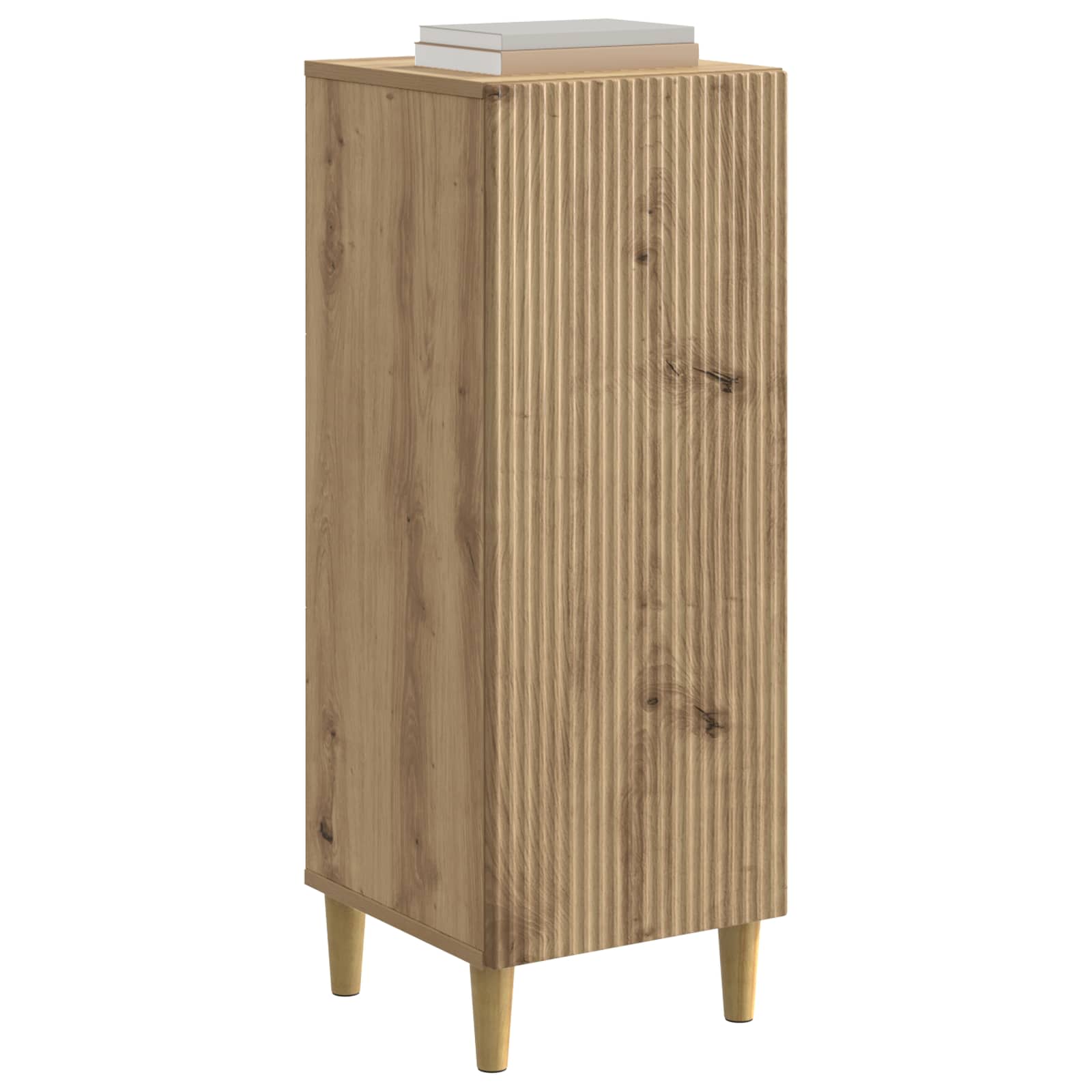 Buffet Chêne artisanal 33 x 34,5 x 90 cm Bois d'ingénierie - XIOS