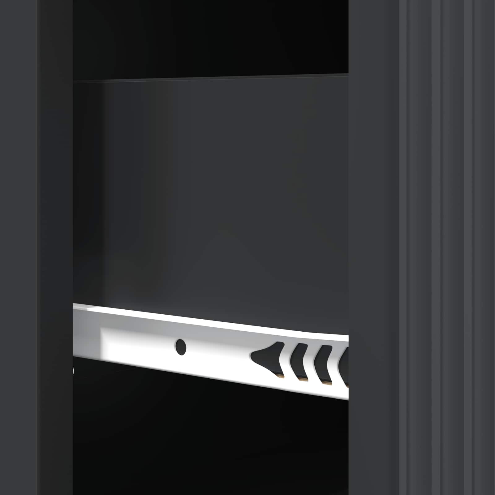 Armoire à tiroirs Noir 66 x 34,5 x 90 cm Bois d'ingénierie - XIOS