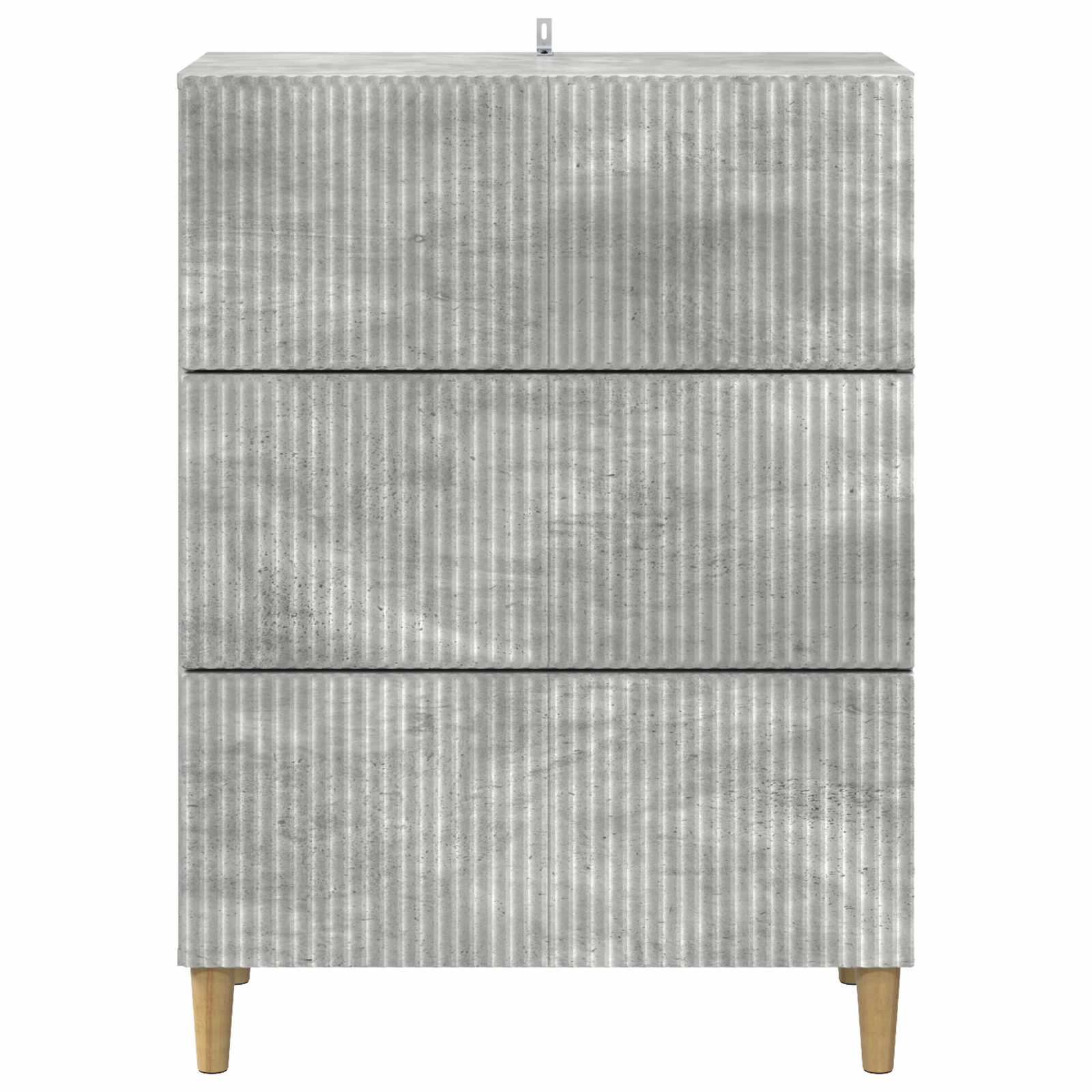 Armoire à tiroirs Gris béton 66 x 34,5 x 90 cm - XIOS