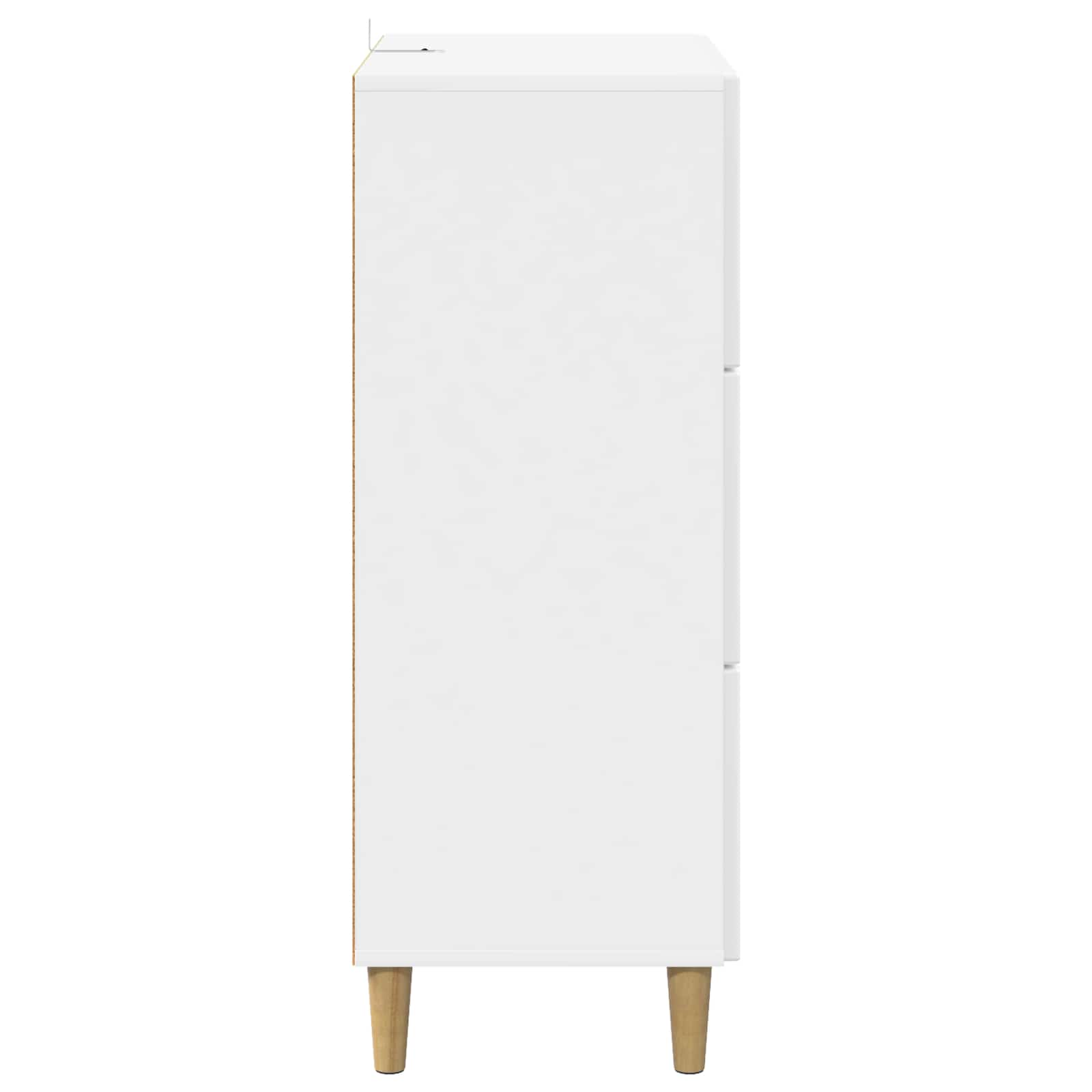 Armoire à tiroirs Blanc brillant 66 x 34,5 x 90 cm - XIOS