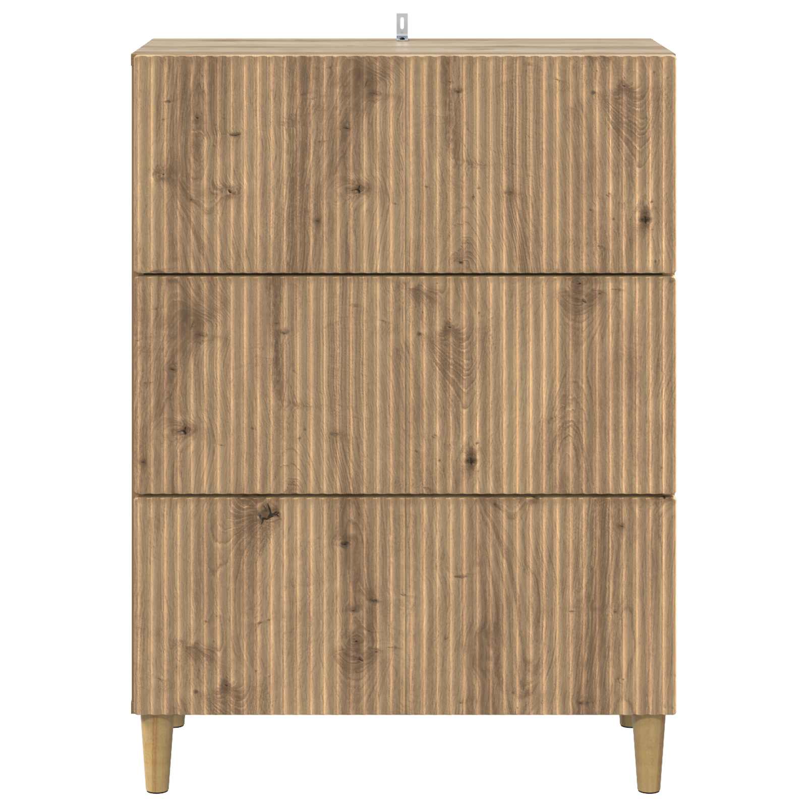 Armoire à tiroirs Chêne artisanal 66 x 34,5 x 90 cm - XIOS