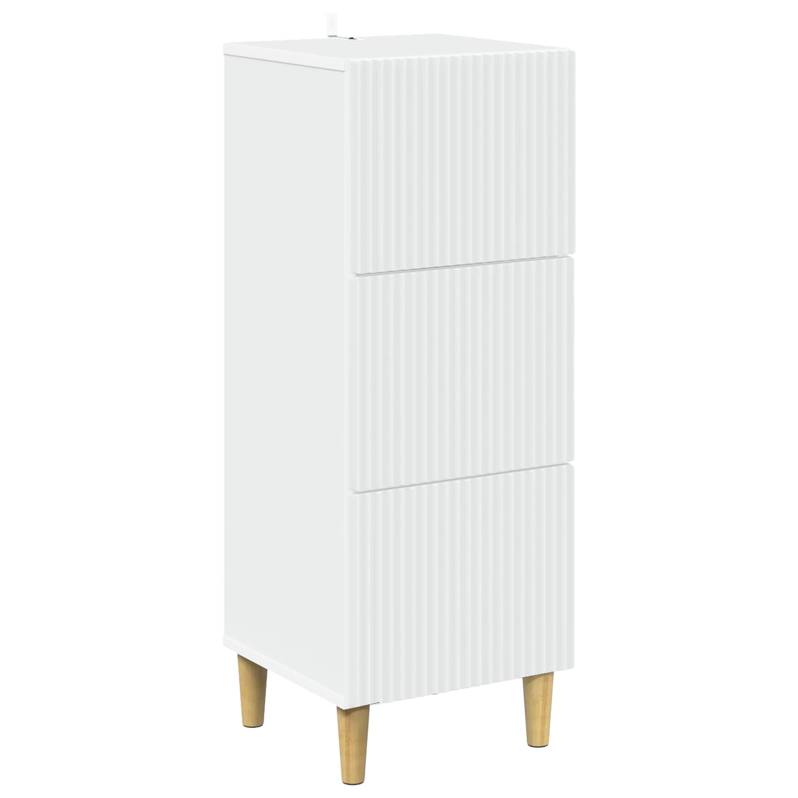 Armoire à tiroirs Blanc 33 x 34,5 x 90 cm Bois d'ingénierie - XIOS