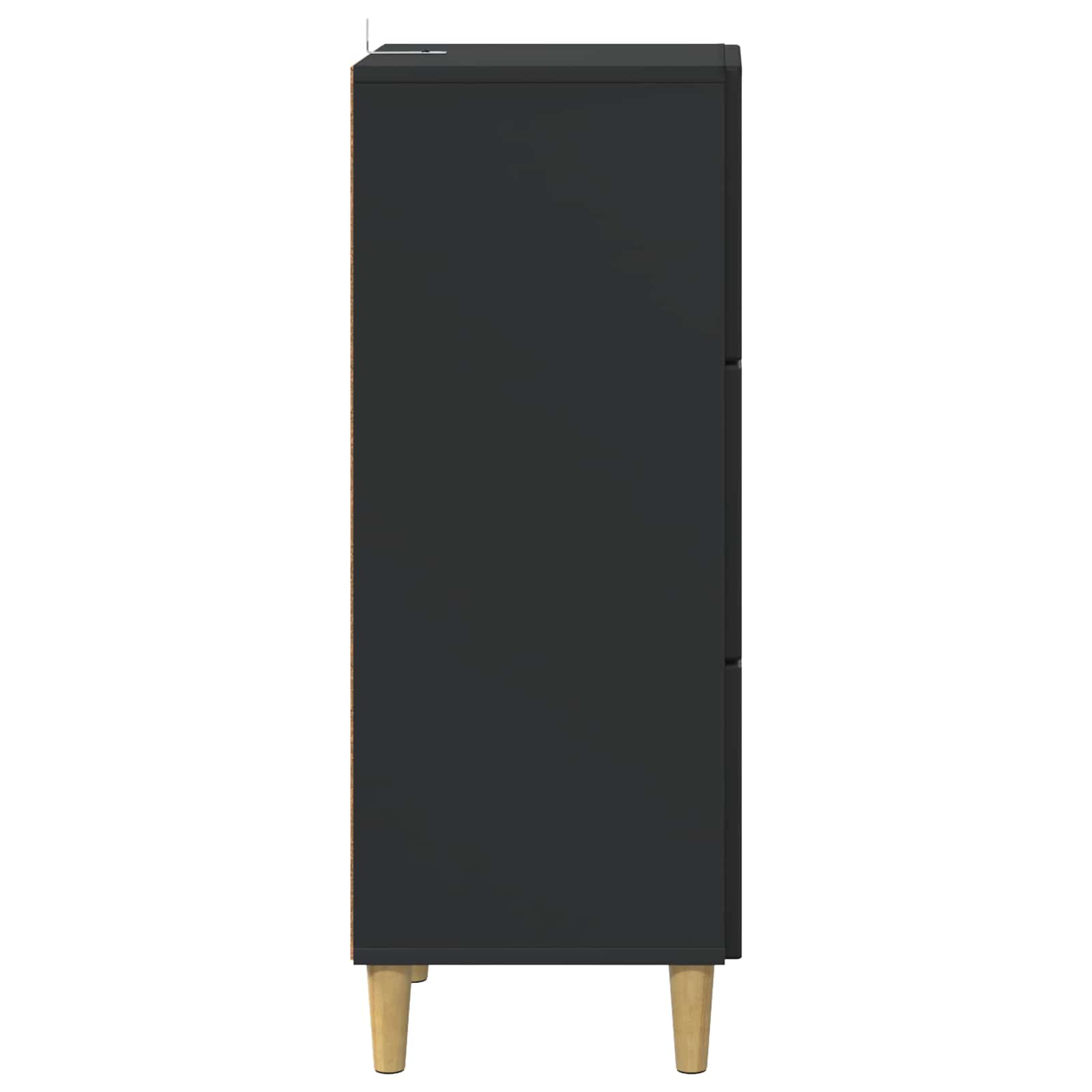 Armoire à tiroirs Noir 33 x 34,5 x 90 cm Bois d'ingénierie - XIOS
