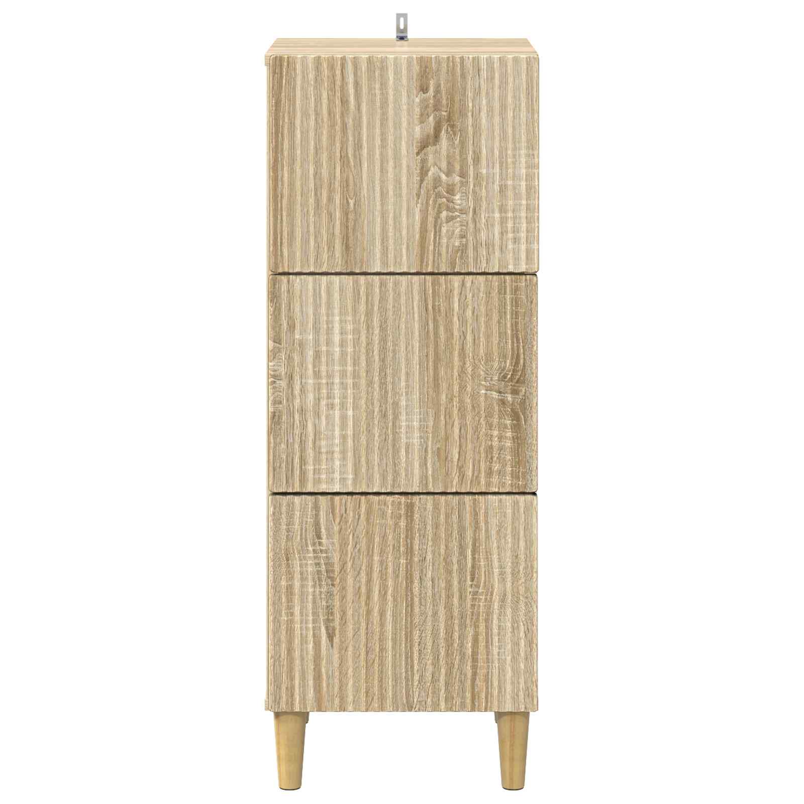 Armoire à tiroirs Chêne Sonoma 33 x 34,5 x 90 cm - XIOS
