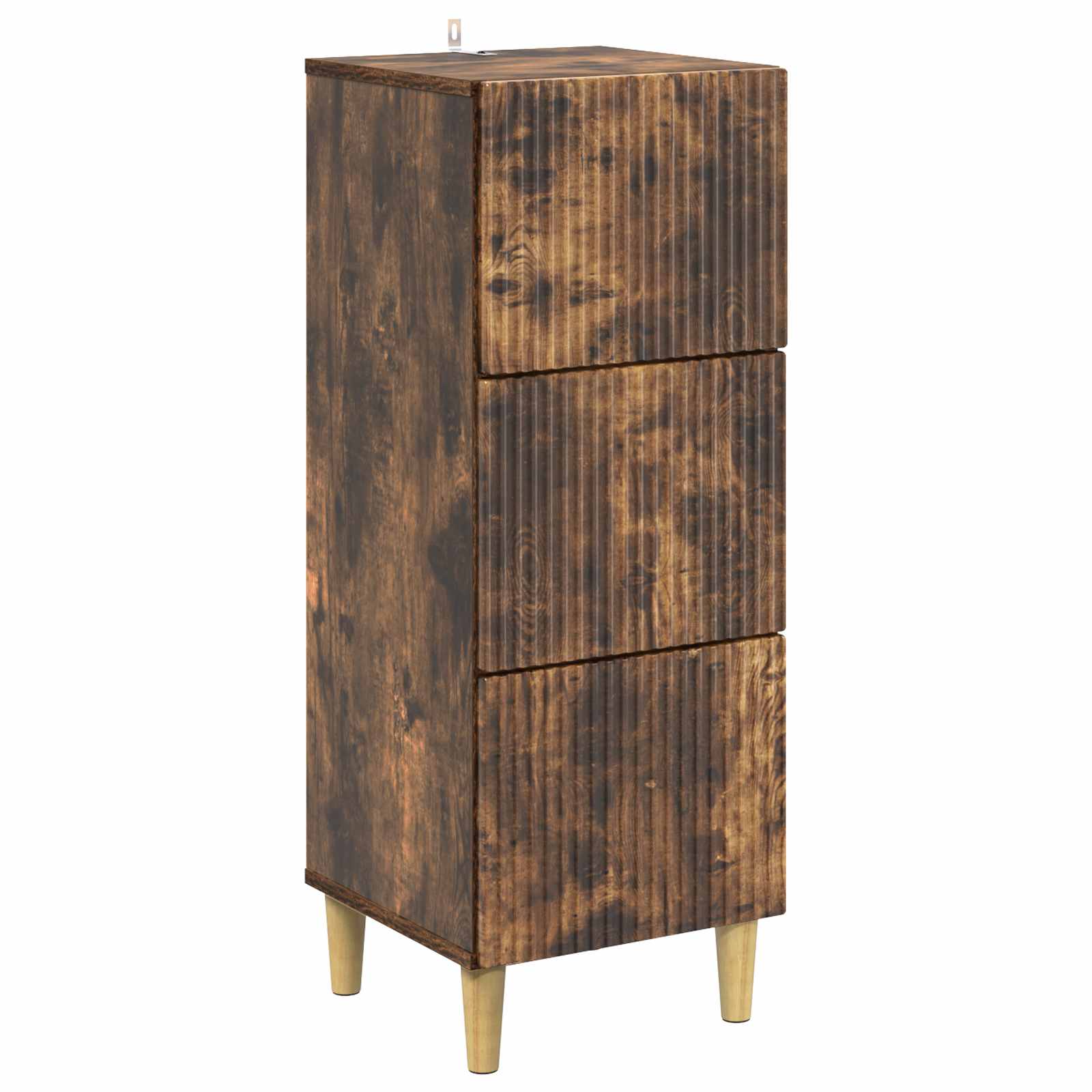 Armoire à tiroirs Chêne fumé 33 x 34,5 x 90 cm - XIOS
