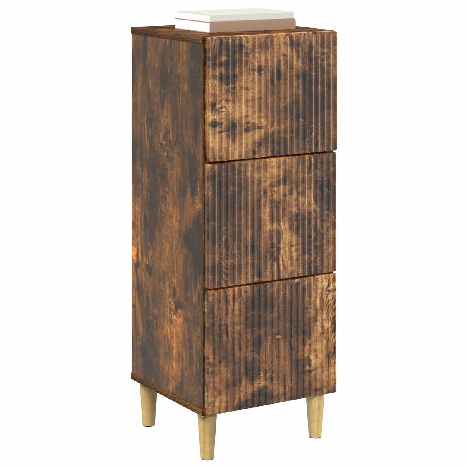 Armoire à tiroirs Chêne fumé 33 x 34,5 x 90 cm - XIOS