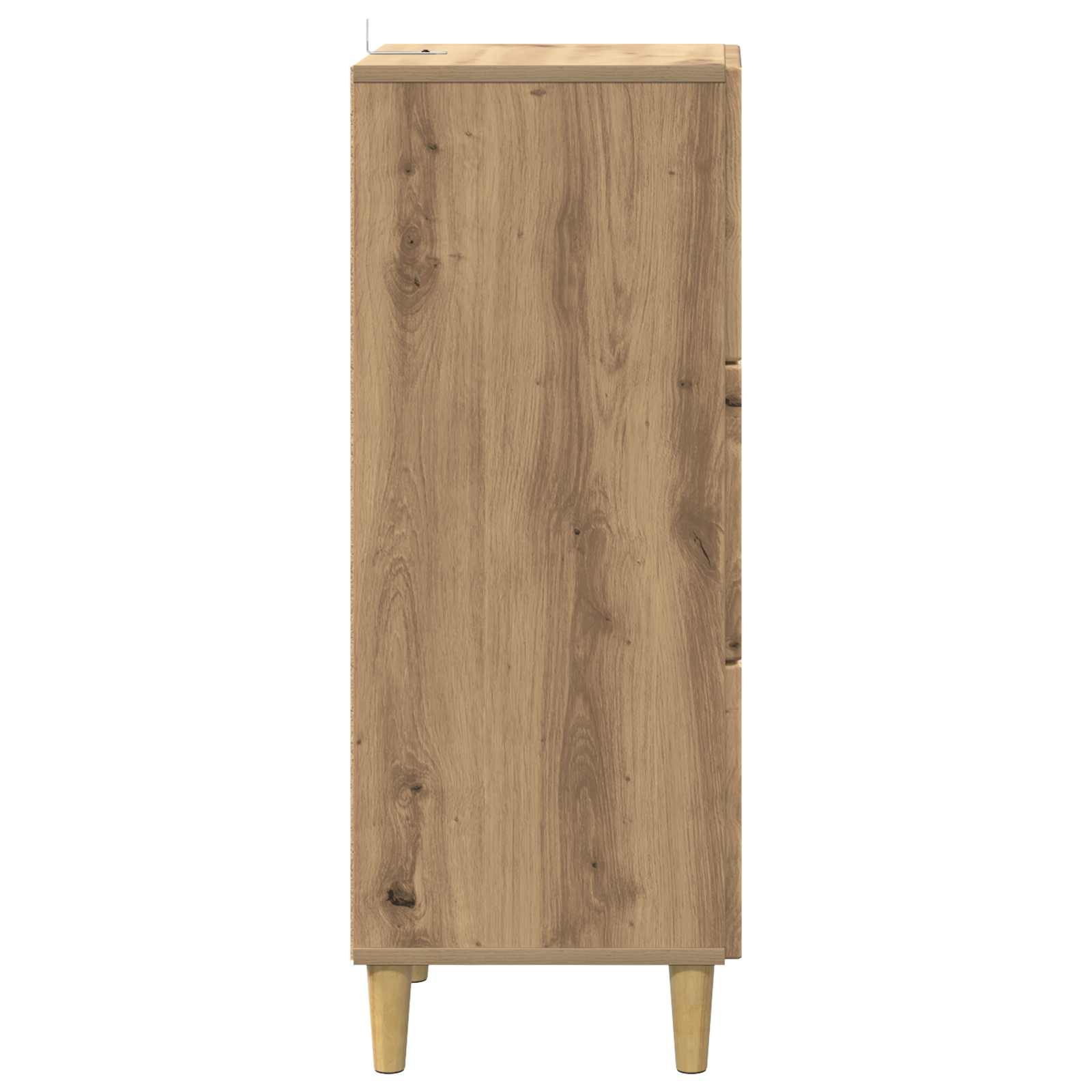 Armoire à tiroirs Chêne artisanal 33 x 34,5 x 90 cm - XIOS