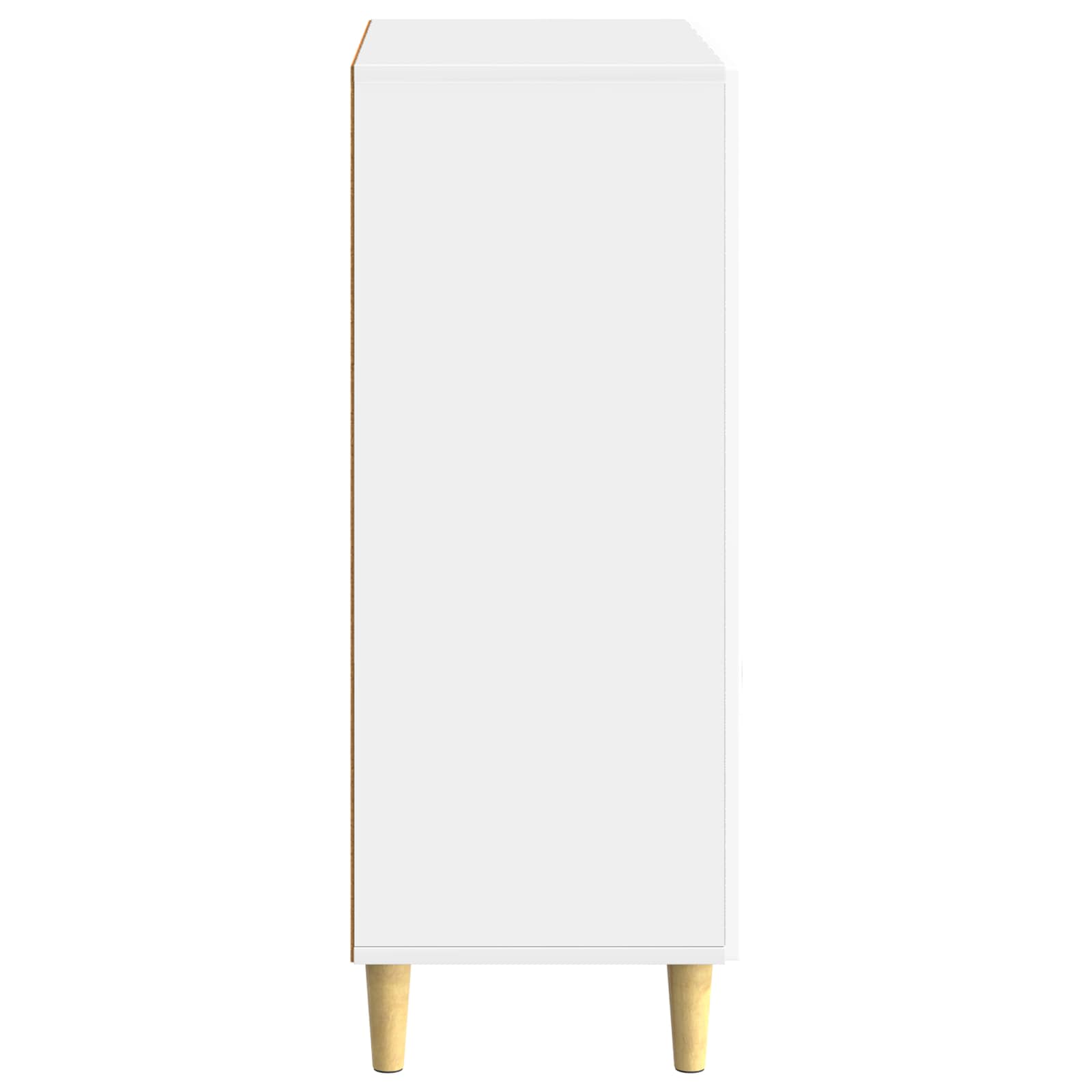 Buffet Blanc brillant 66 x 34,5 x 90 cm Bois d'ingénierie - XIOS