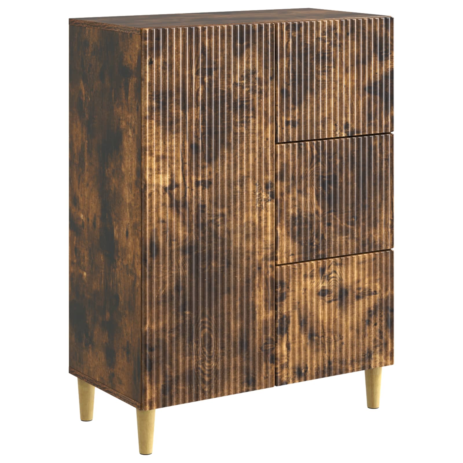 Buffet Chêne fumé 66 x 34,5 x 90 cm Bois d'ingénierie - XIOS