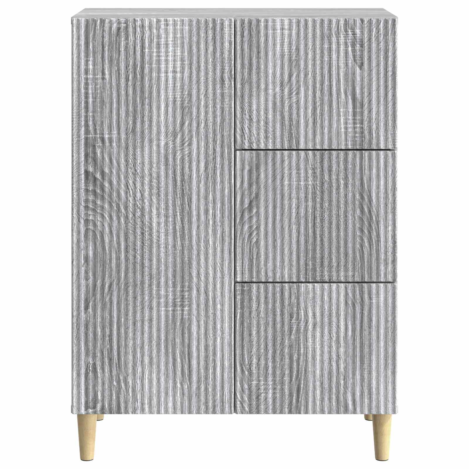 Buffet Sonoma gris 66 x 34,5 x 90 cm Bois d'ingénierie - XIOS
