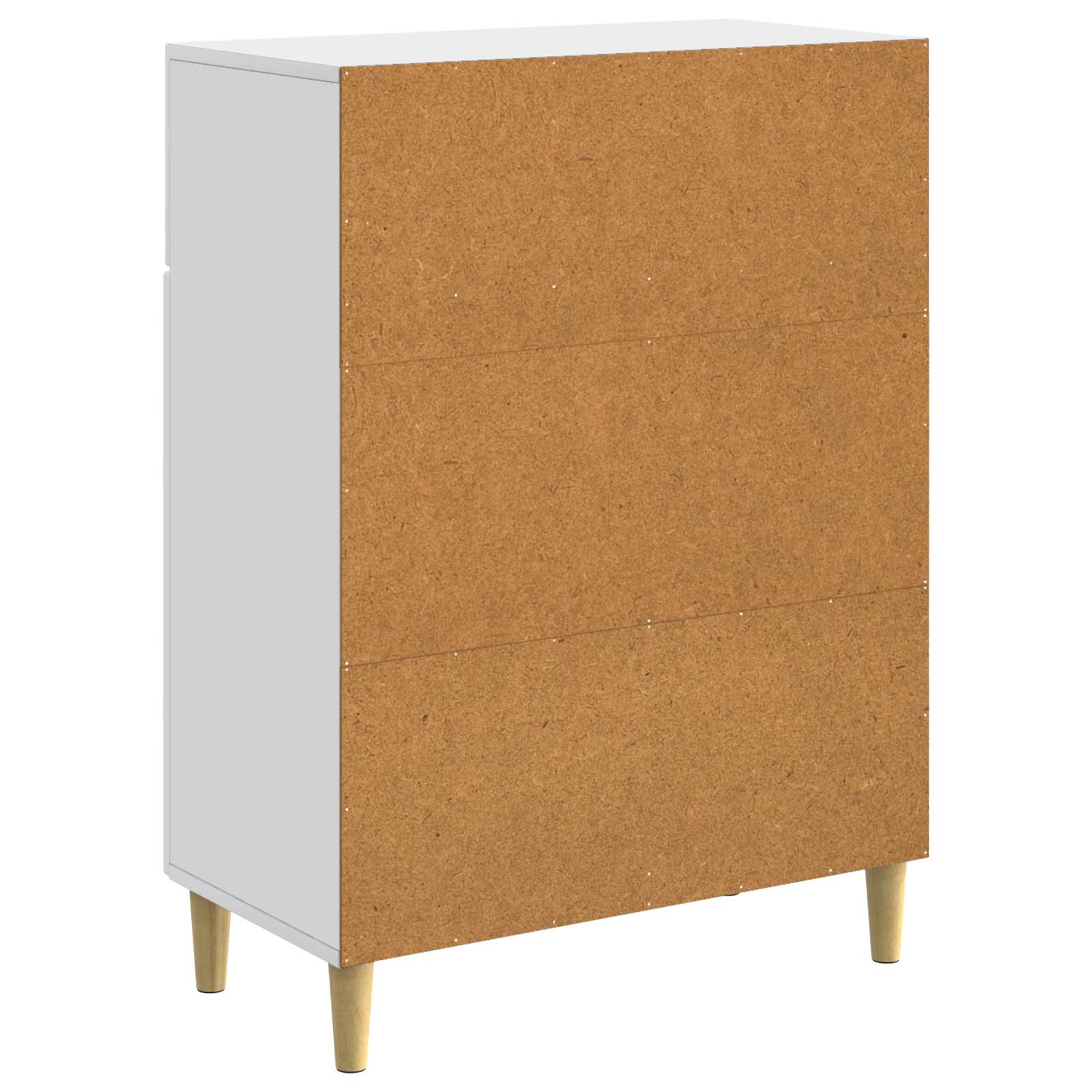 Buffet avec tiroir Blanc 66 x 34,5 x 90 cm Bois d'ingénierie - XIOS