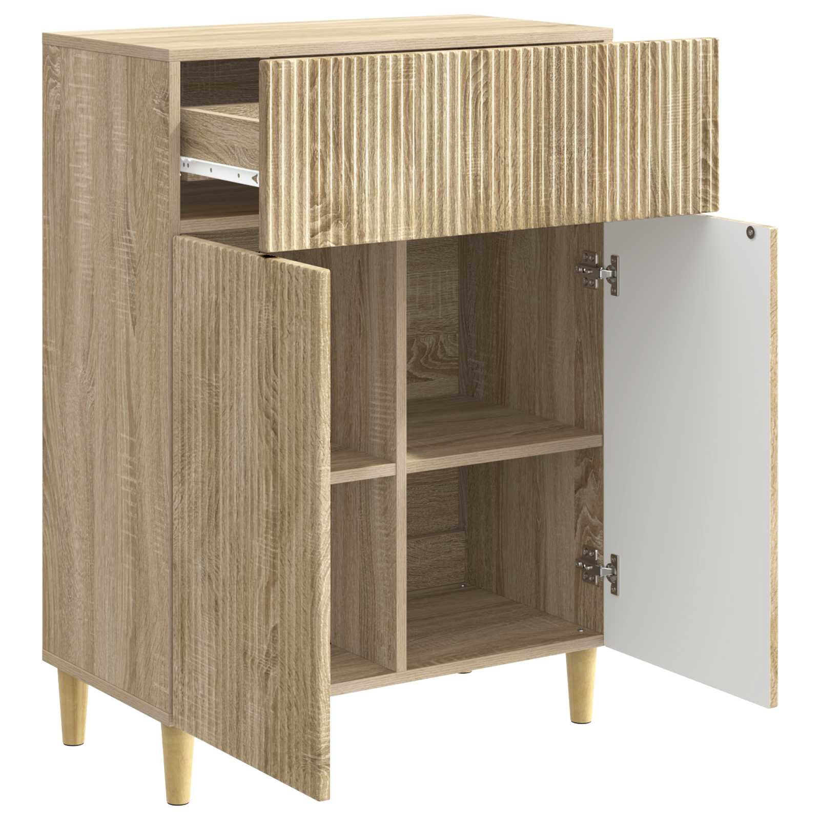 Buffet Chêne Sonoma 66 x 34,5 x 90 cm Bois d'ingénierie - XIOS