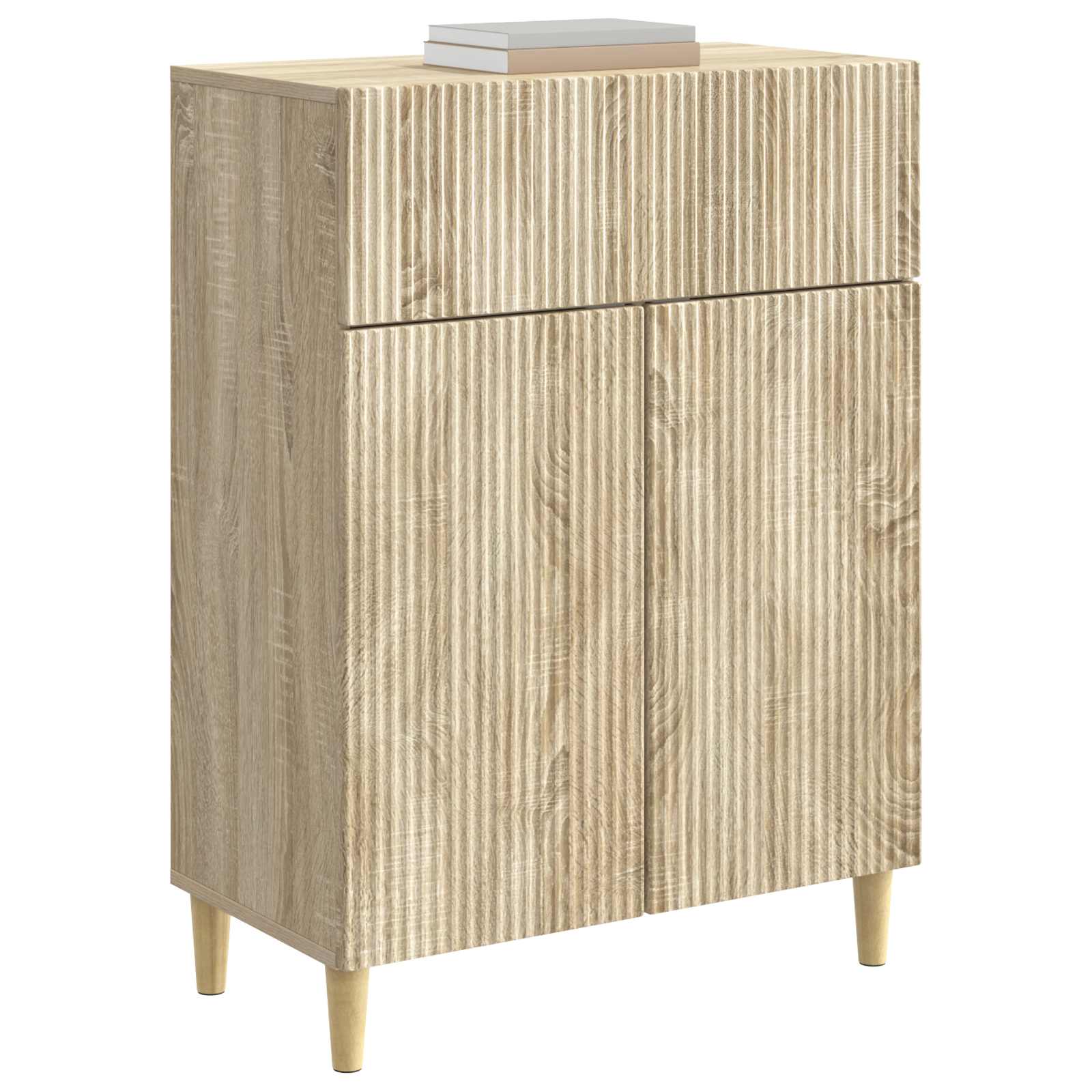 Buffet Chêne Sonoma 66 x 34,5 x 90 cm Bois d'ingénierie - XIOS