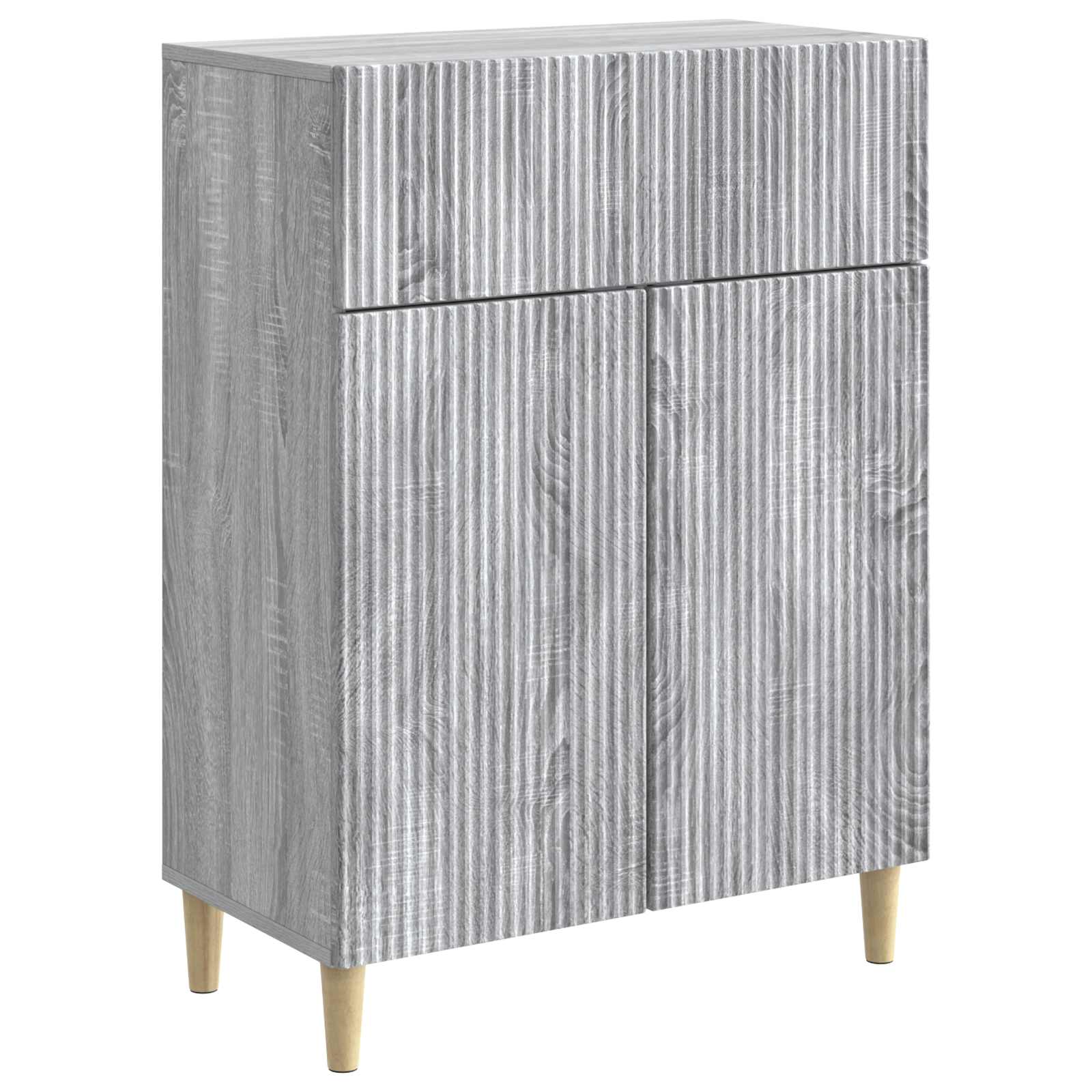 Buffet Sonoma gris 66 x 34,5 x 90 cm Bois d'ingénierie - XIOS