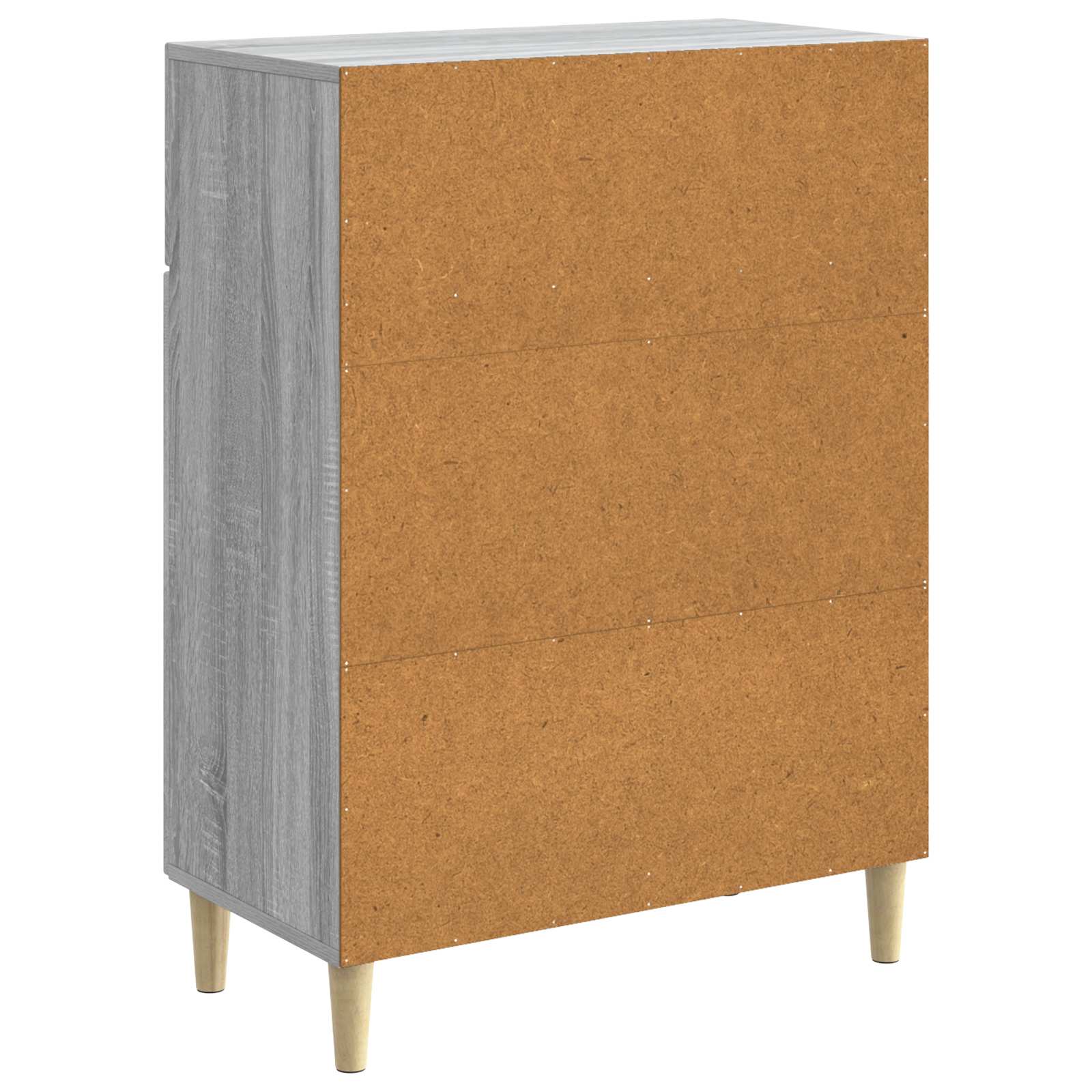 Buffet Sonoma gris 66 x 34,5 x 90 cm Bois d'ingénierie - XIOS