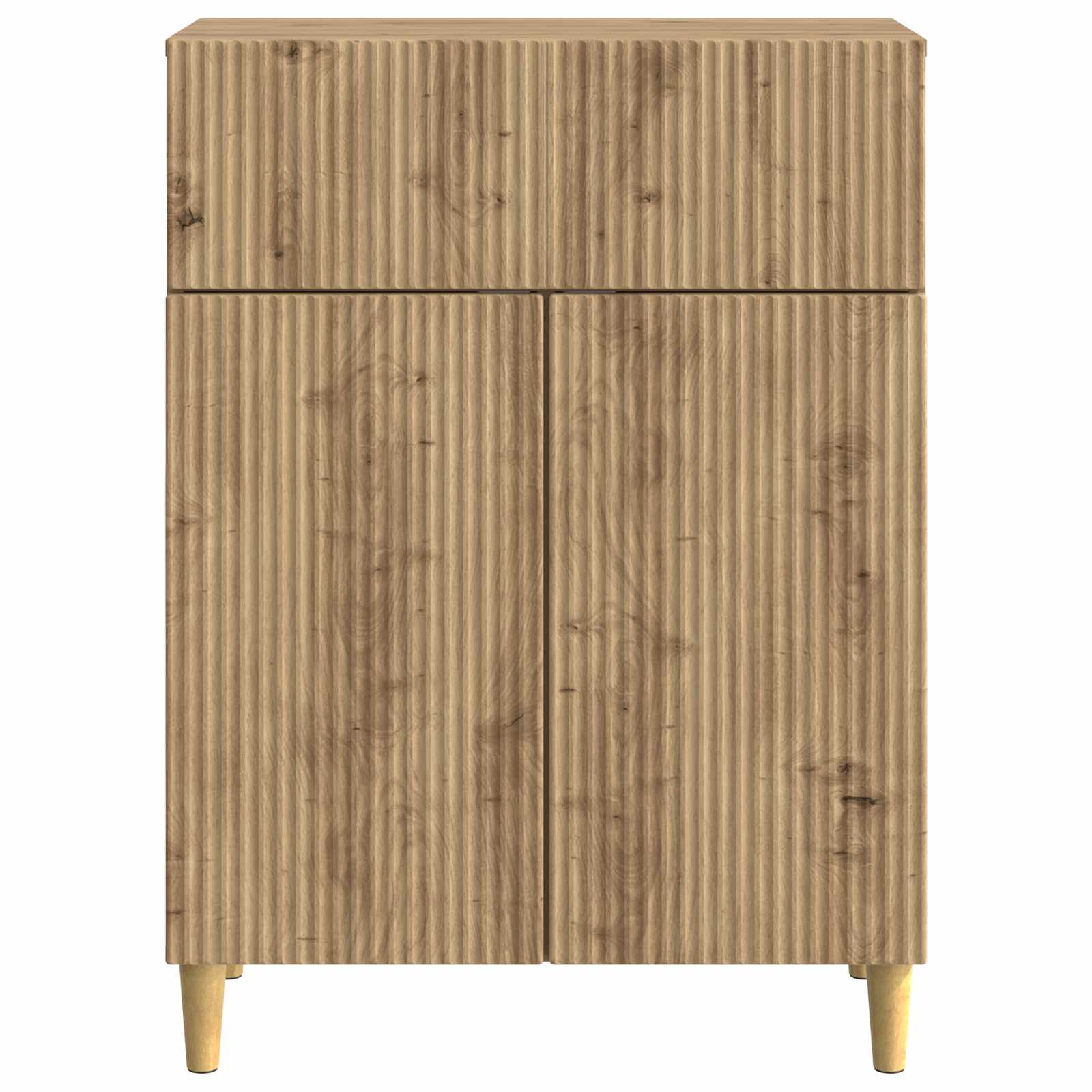 Buffet Chêne artisanal 66 x 34,5 x 90 cm Bois d'ingénierie - XIOS