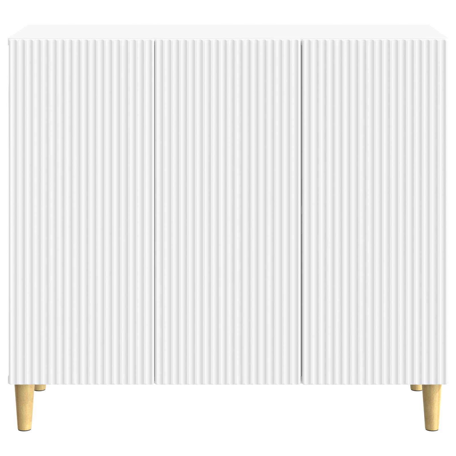 Buffet Blanc 89 x 34,5 x 80 cm Bois d'ingénierie - XIOS