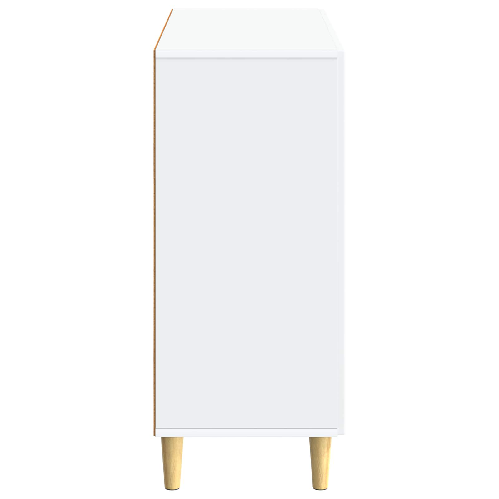 Buffet Blanc 89 x 34,5 x 80 cm Bois d'ingénierie - XIOS