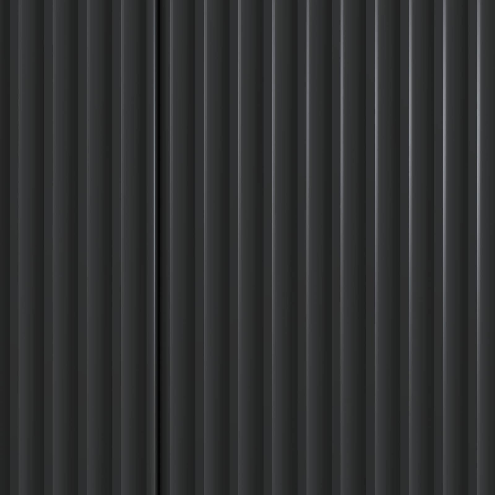 Buffet Noir 89 x 34,5 x 80 cm Bois d'ingénierie - XIOS