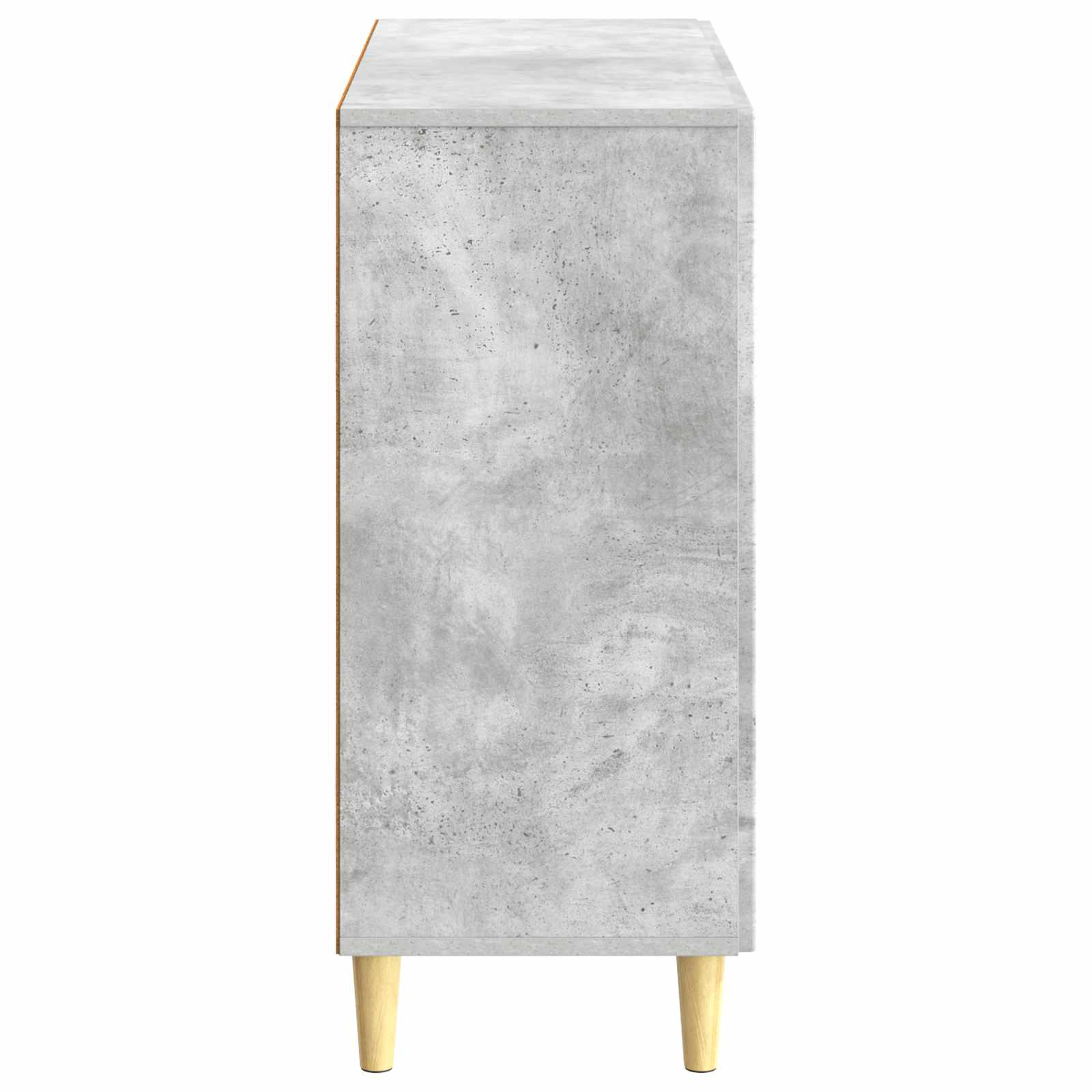 Buffet Gris béton 89 x 34,5 x 80 cm Bois d'ingénierie - XIOS