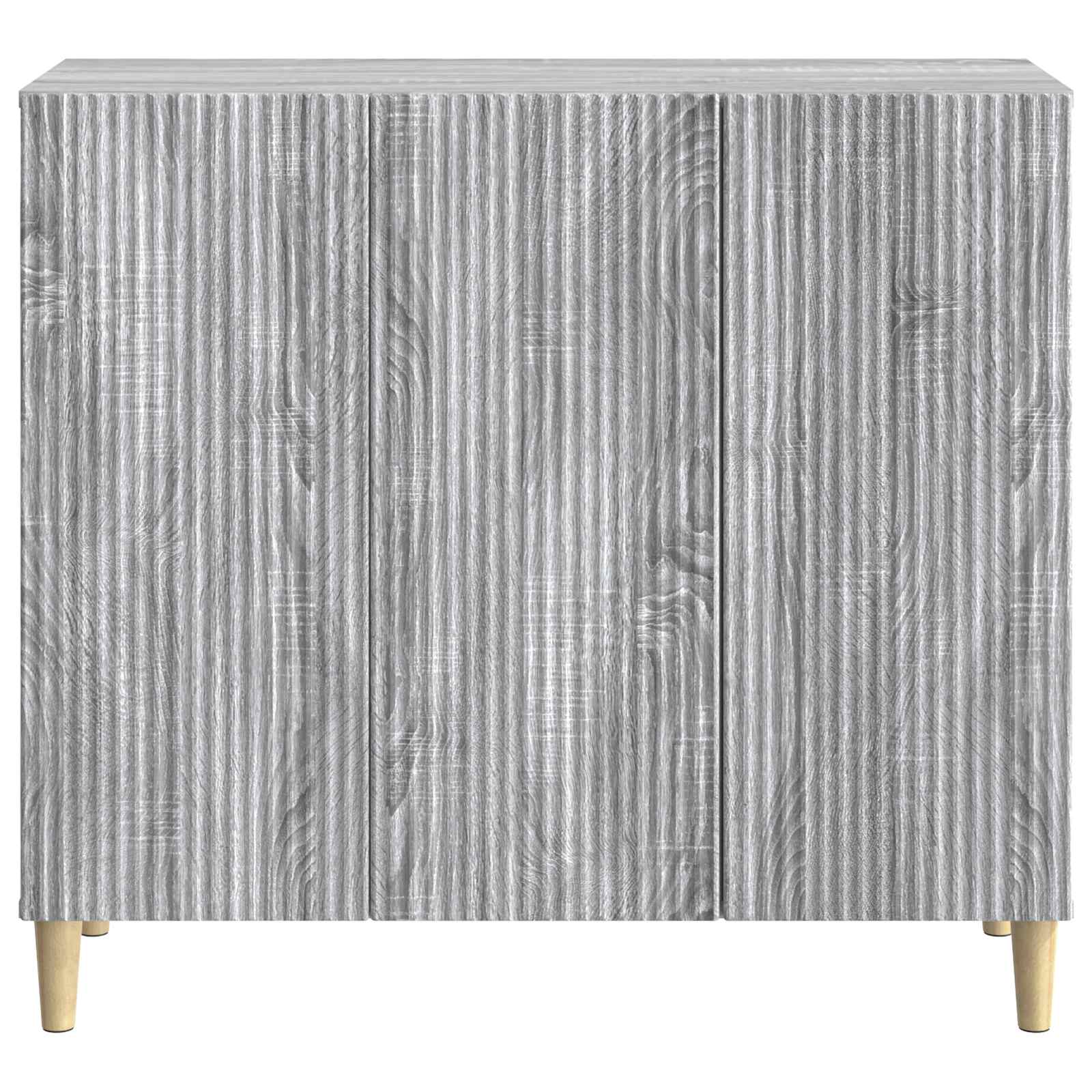 Buffet Sonoma gris 89 x 34,5 x 80 cm Bois d'ingénierie - XIOS