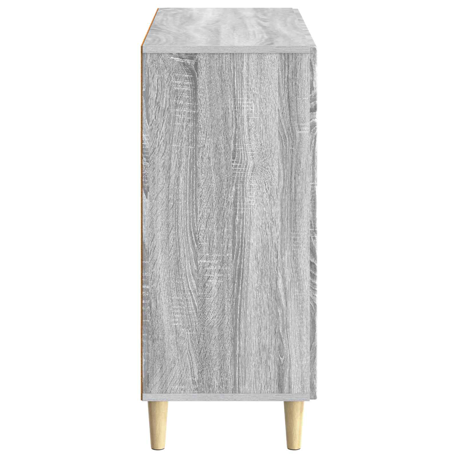 Buffet Sonoma gris 89 x 34,5 x 80 cm Bois d'ingénierie - XIOS