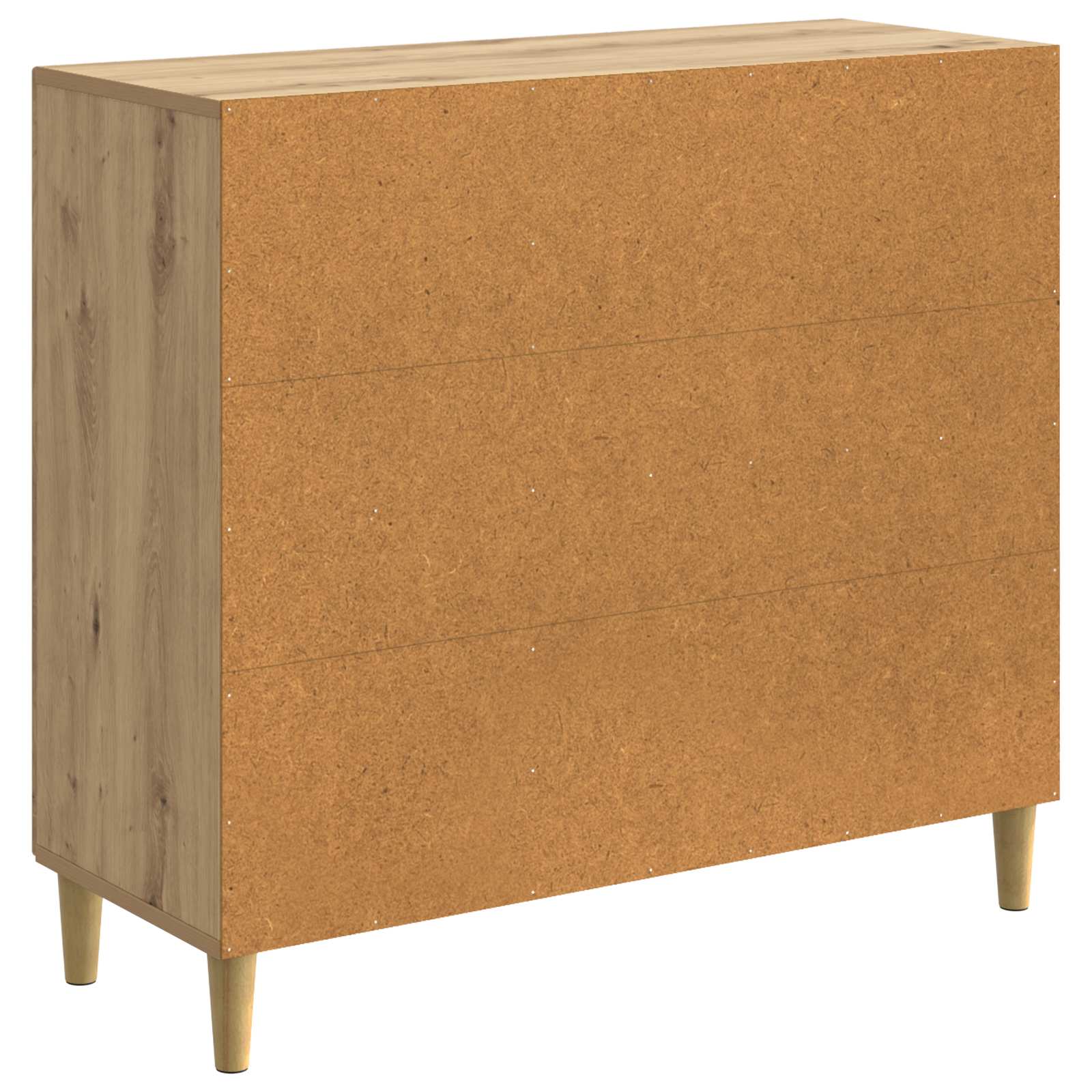 Buffet Chêne artisanal 89 x 34,5 x 80 cm Bois d'ingénierie - XIOS