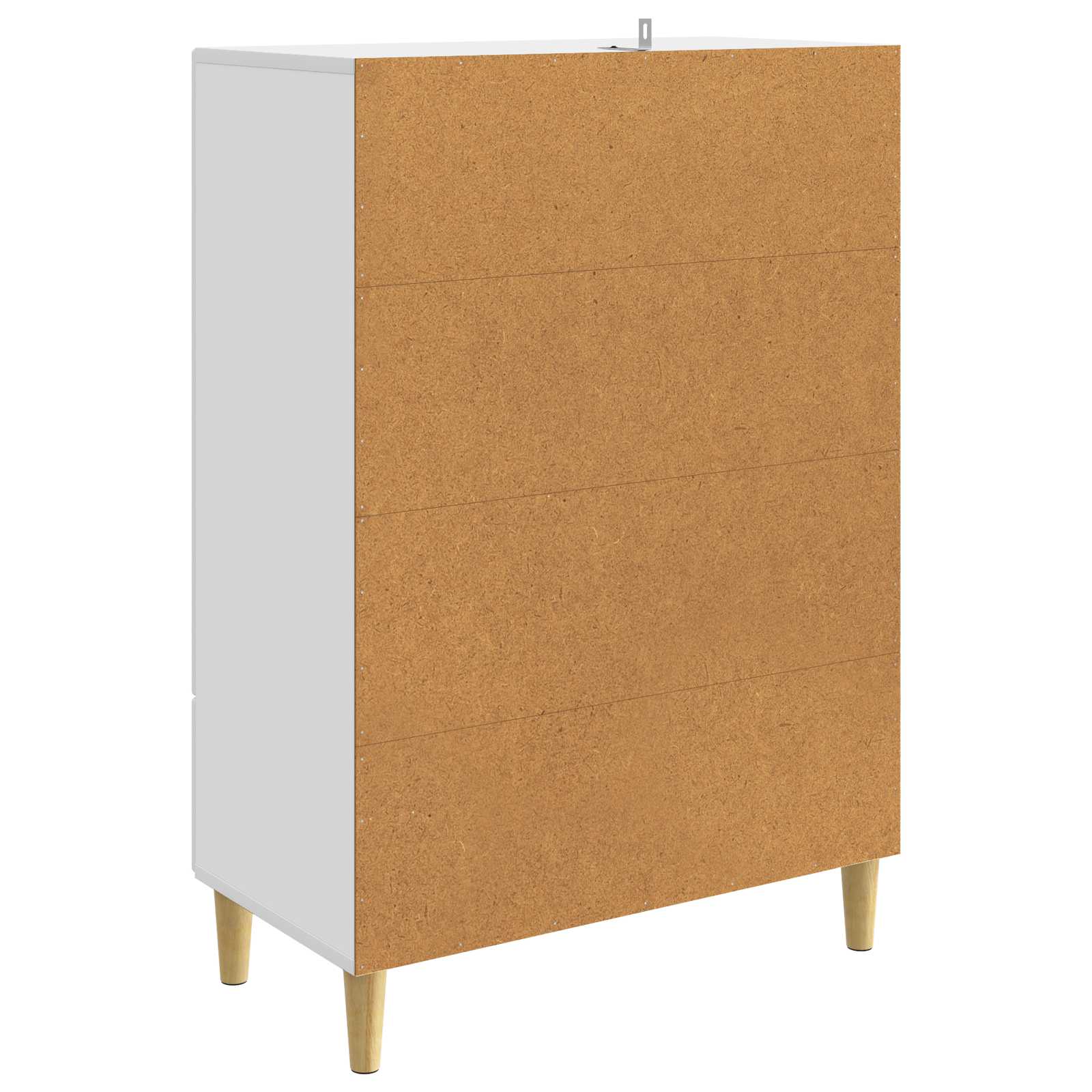 Buffet avec tiroir Blanc 66 x 34,5 x 95 cm Bois d'ingénierie - XIOS