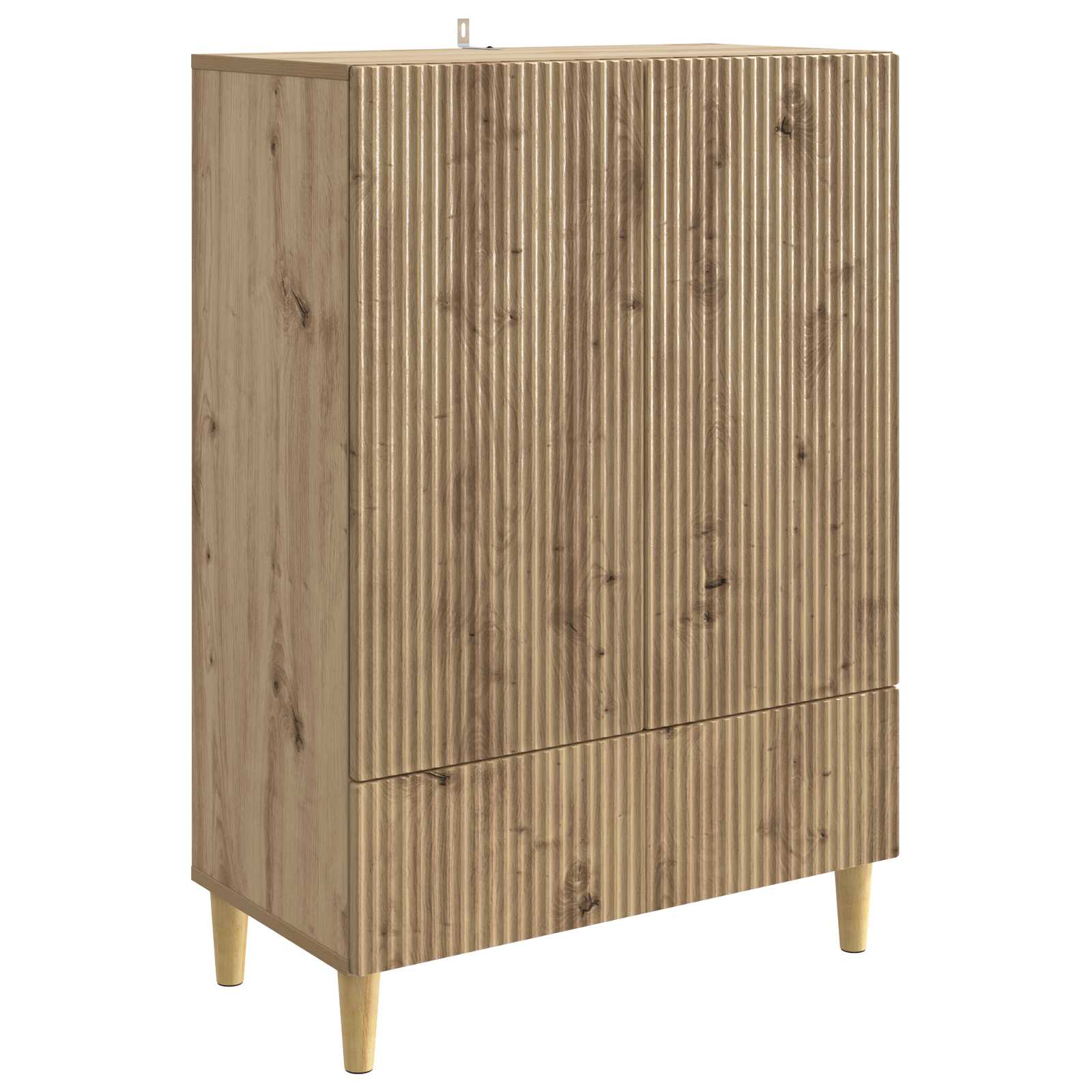 Buffet Chêne artisanal 66 x 34,5 x 95 cm Bois d'ingénierie - XIOS