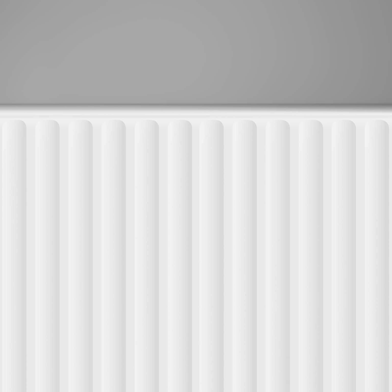 Meuble TV Blanc brillant 102 x 34,5 x 50 cm Bois d'ingénierie - XIOS