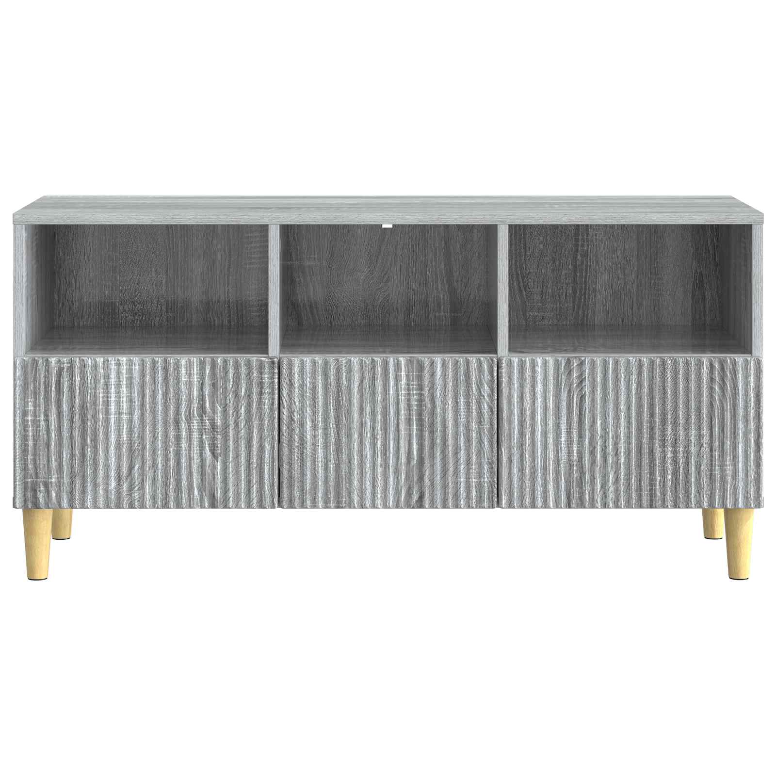 Meuble TV Sonoma gris 102 x 34,5 x 50 cm Bois d'ingénierie - XIOS