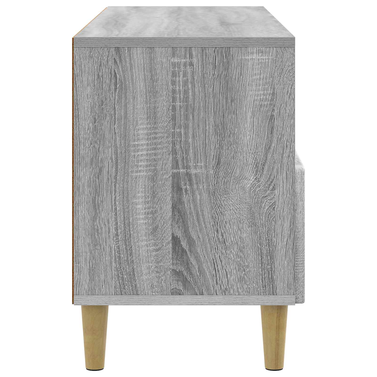 Meuble TV Sonoma gris 102 x 34,5 x 50 cm Bois d'ingénierie - XIOS