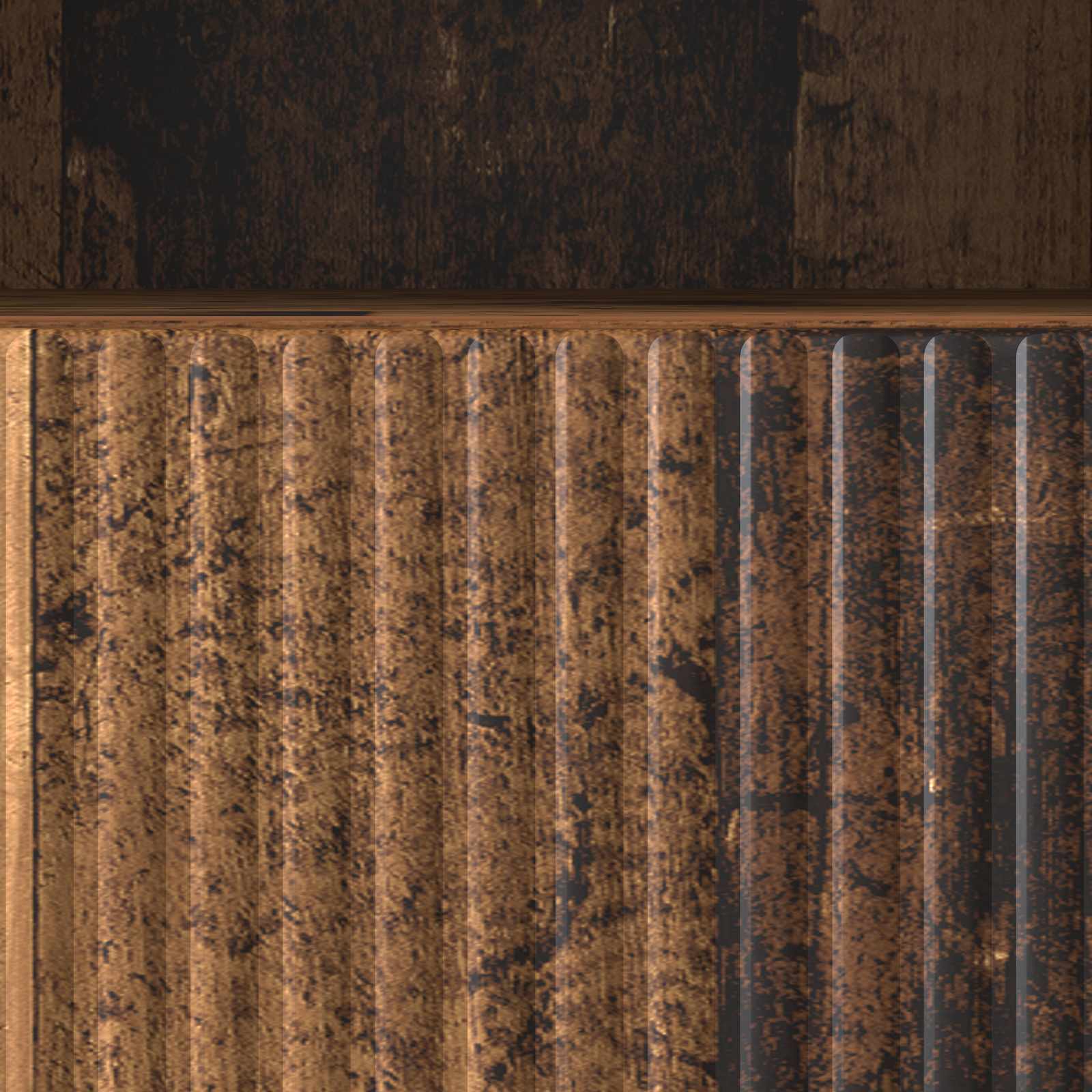 Meuble TV Bois ancien 102 x 34,5 x 50 cm Bois d'ingénierie - XIOS