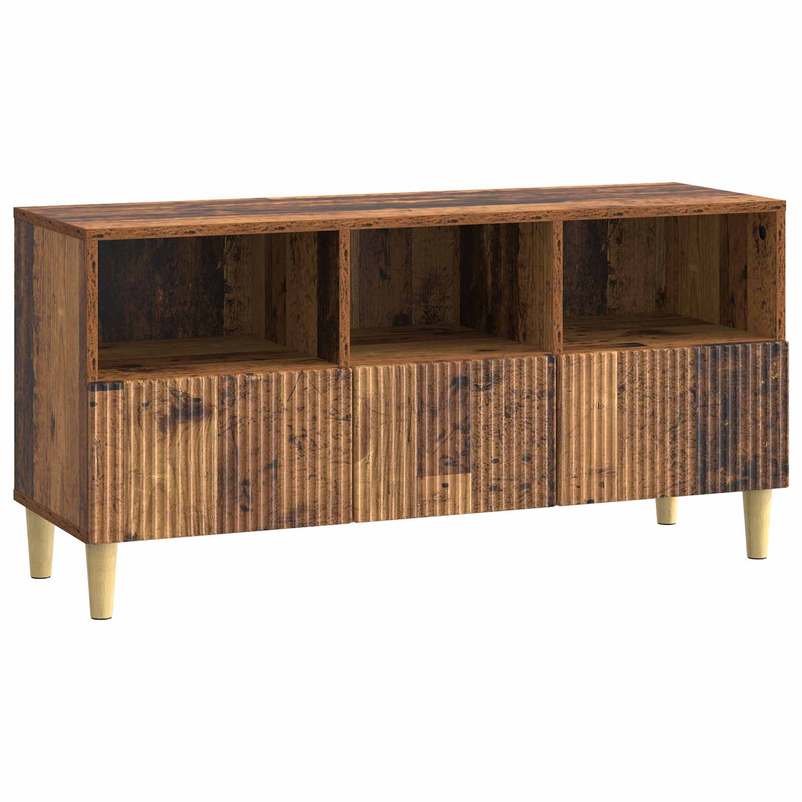 Meuble TV Bois ancien 102 x 34,5 x 50 cm Bois d'ingénierie - XIOS